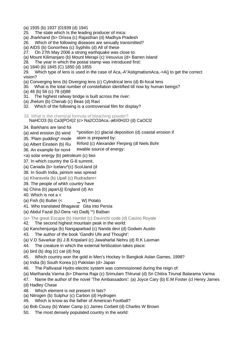 RPF, SI, Constable General English Old Papers - Page 2