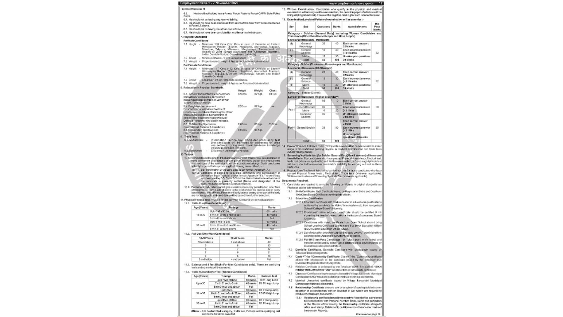 Territorial Army 1529 Soldier Recruitment 2025 - Page 3