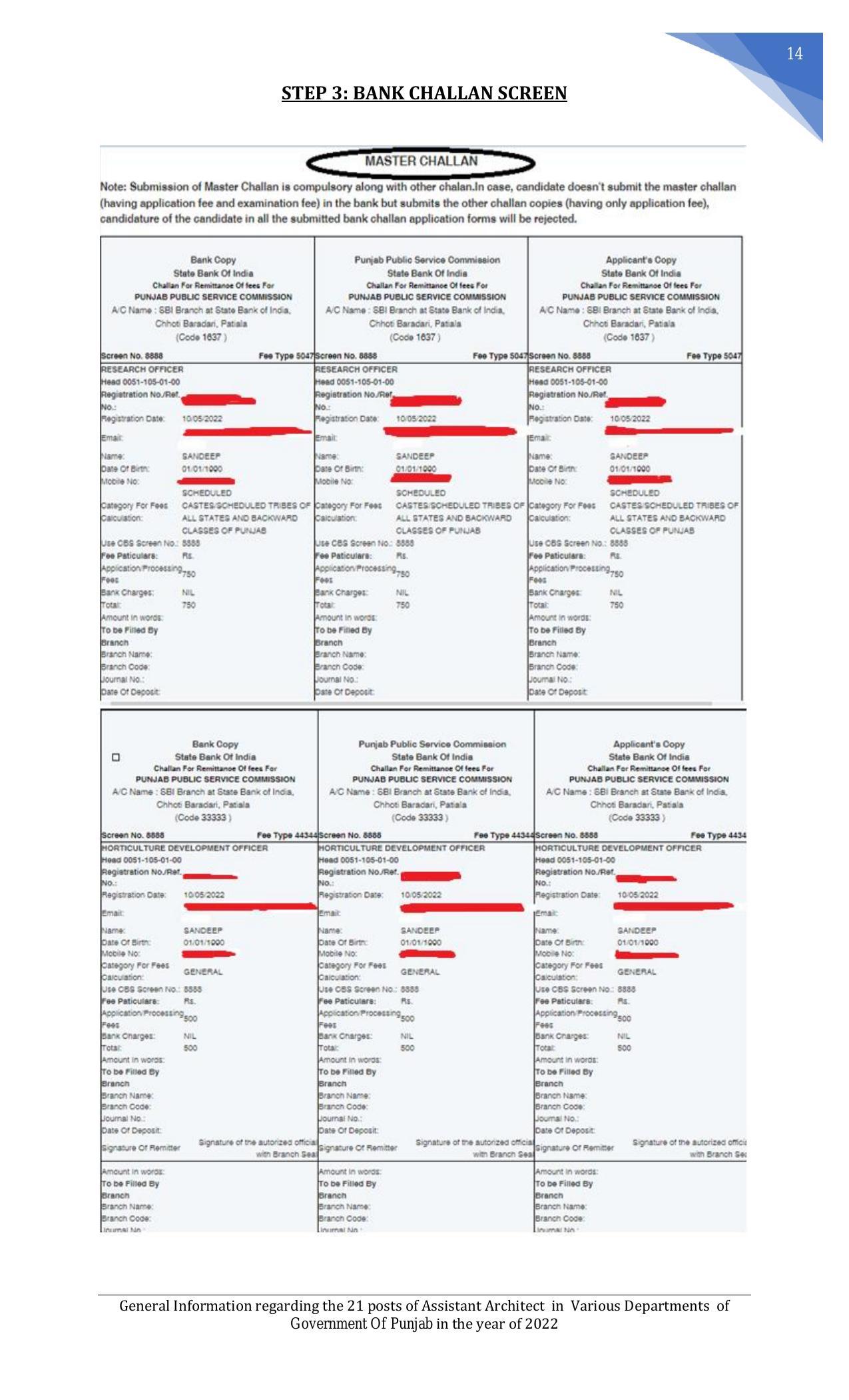 Punjab Public Service Commission Invites Application for 21 Assistant Architect Recruitment 2022 - Page 28