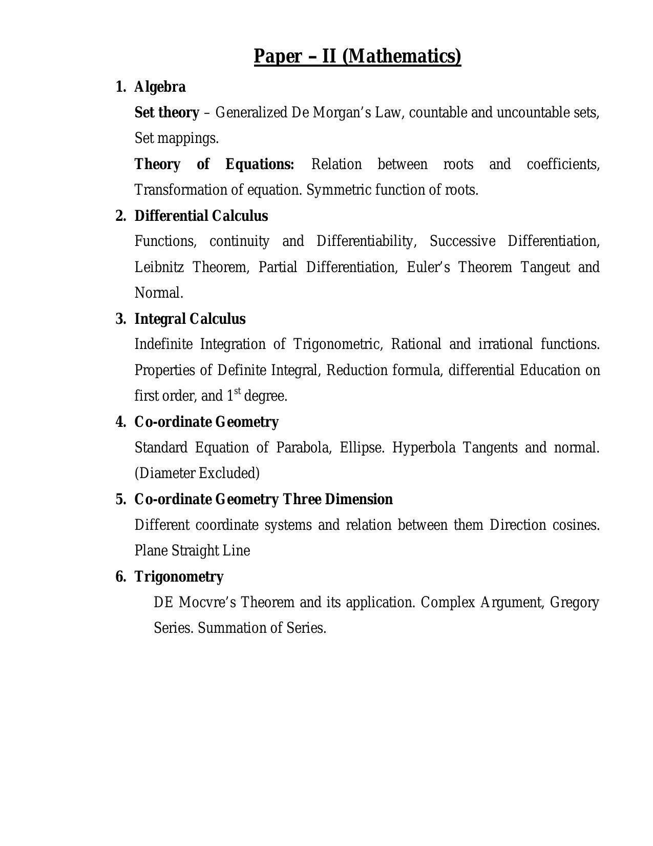 JSSC TGT Teacher Syllabus, Exam Pattern - Page 27