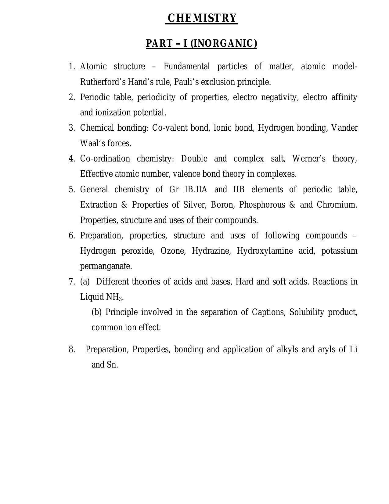 JSSC TGT Teacher Syllabus, Exam Pattern - Page 12