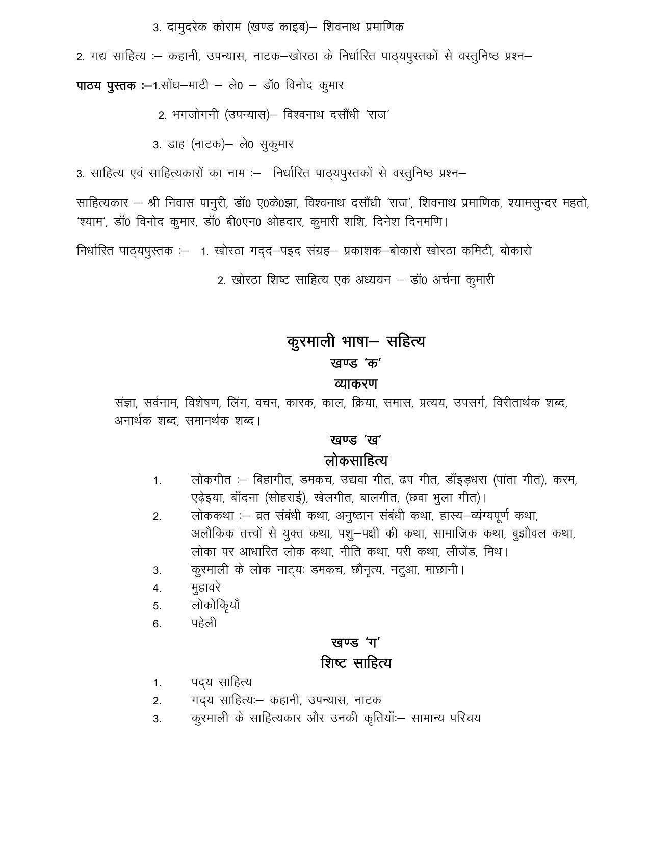 JSSC TGT Teacher Syllabus, Exam Pattern - Page 44