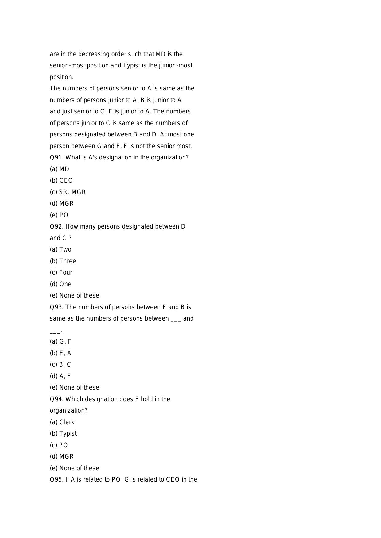 RBI Assistant Pre 2023 Memory Based Paper 18. Nov. 2023 - Page 24