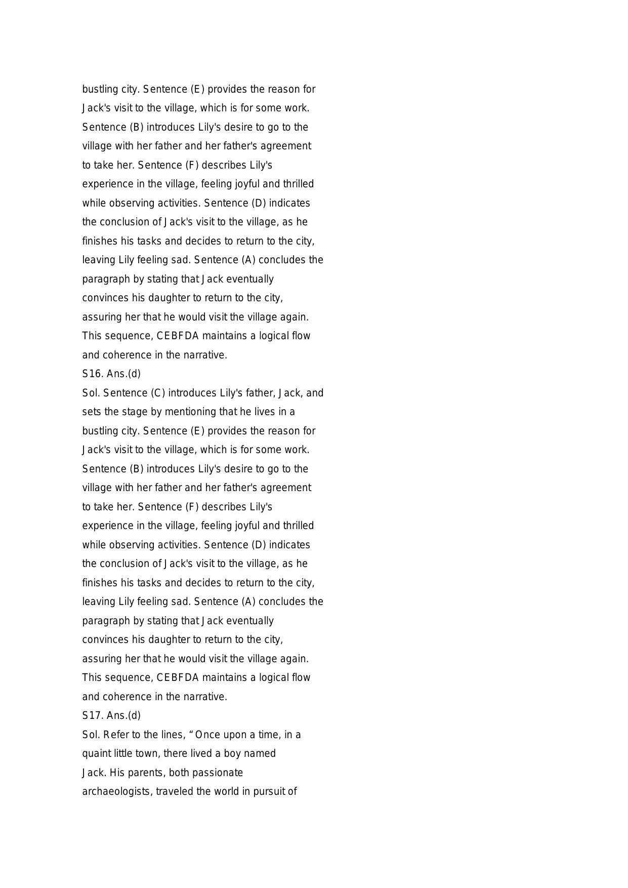 RBI Assistant Pre 2023 Memory Based Paper 18. Nov. 2023 - Page 33