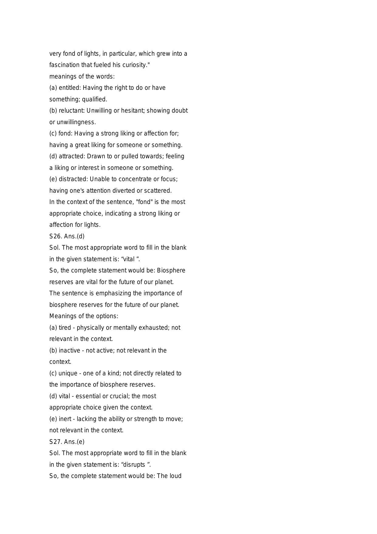 RBI Assistant Pre 2023 Memory Based Paper 18. Nov. 2023 - Page 37