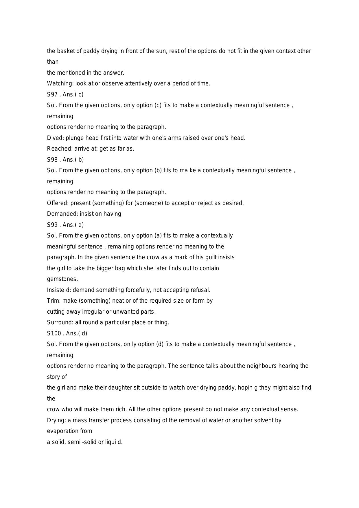 RBI Assistant Pre 2023 Memory Based Paper 18. Nov. 2023 - Page 61