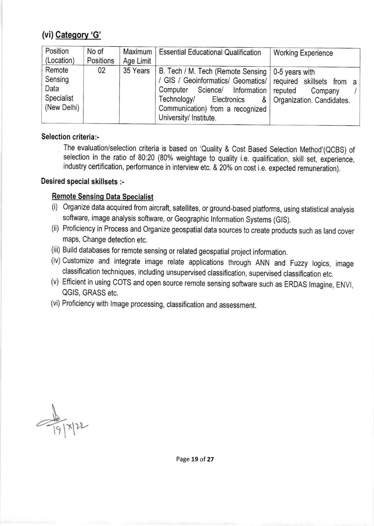 NTRO Invites Application for 125 IT Professional / Engineer Recruitment 2022 - Page 2