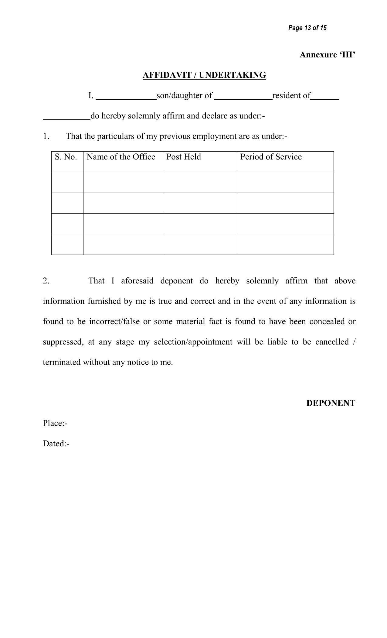 High Court of Punjab and Haryana Invites Application for 35 Restorer Recruitment 2022 - Page 15