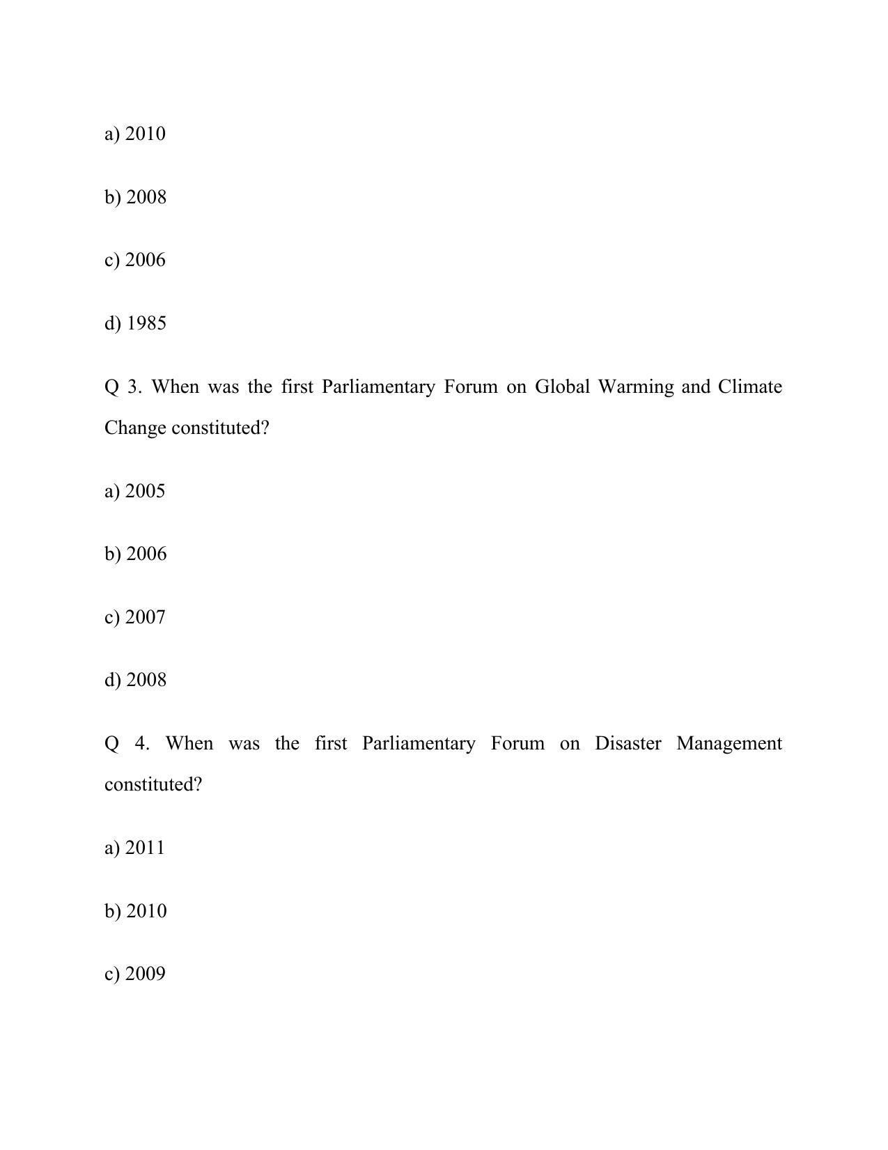 Electricity Department Lakshadweep Previous Papers: General Knowledge (Matriculation Level) - Page 11