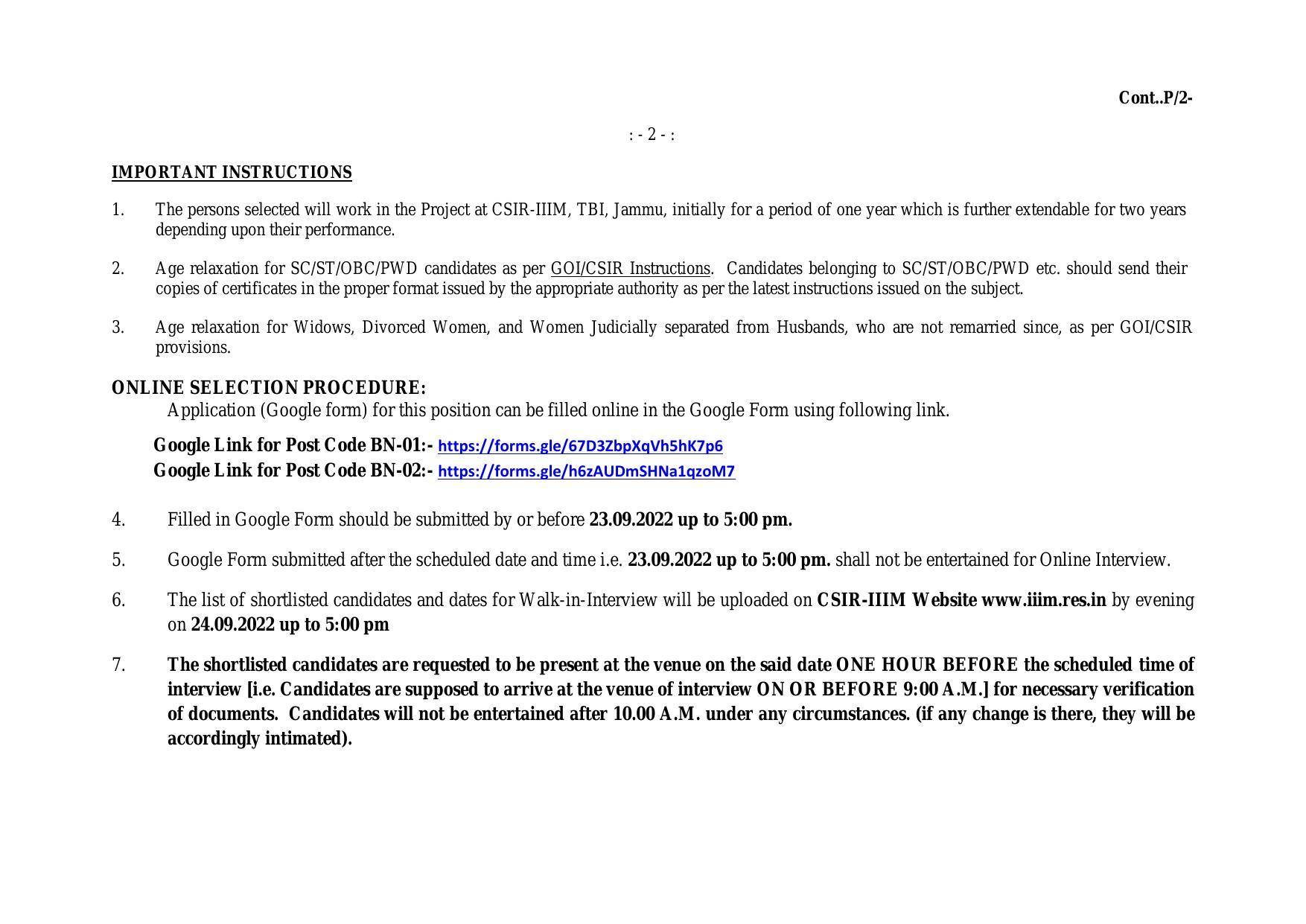 IIIM Invites Application for Coordinator, Business Manager Recruitment 2022 - Page 1