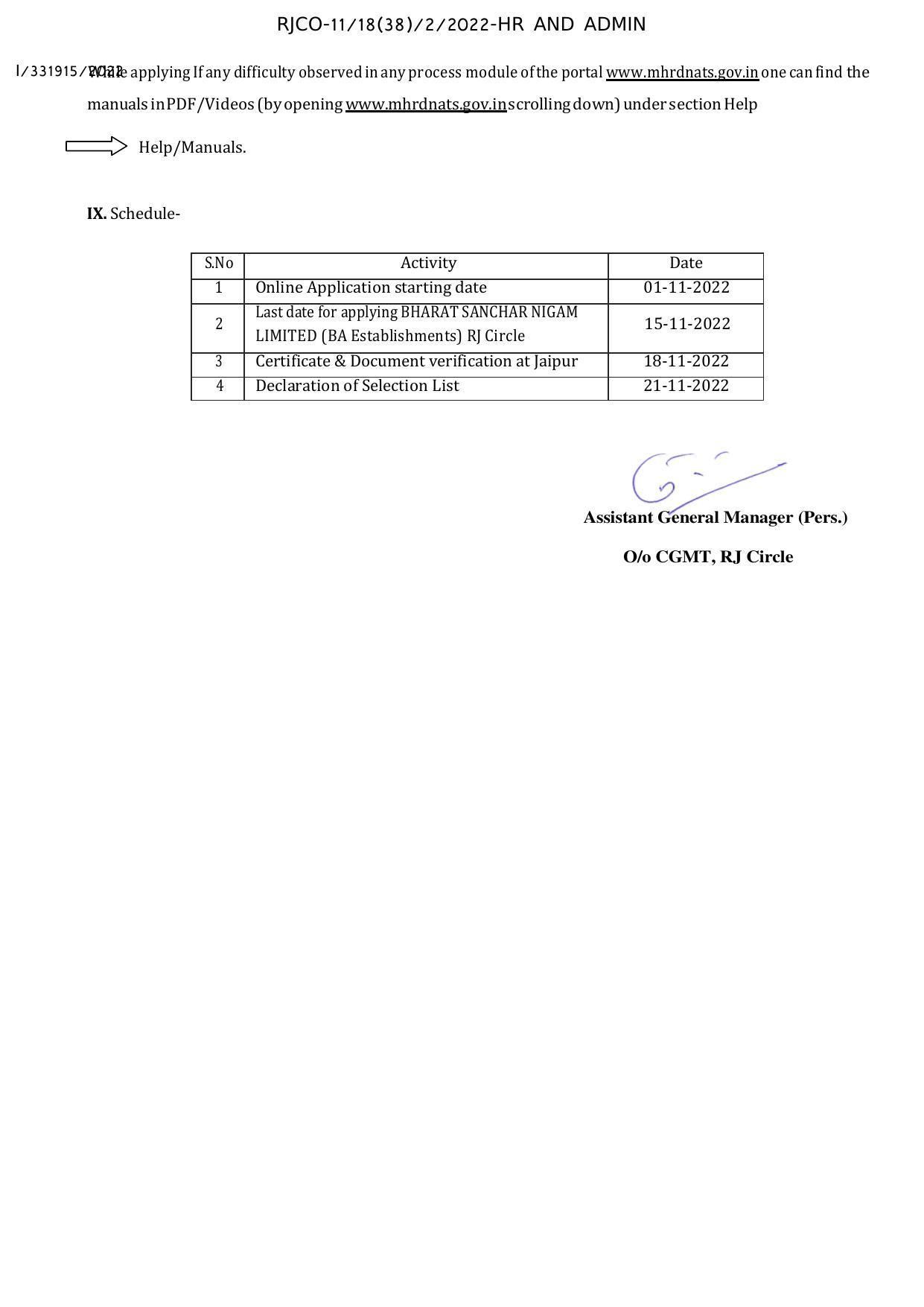 BSNL Invites Application for 34 Apprentices Recruitment 2022 - Page 4