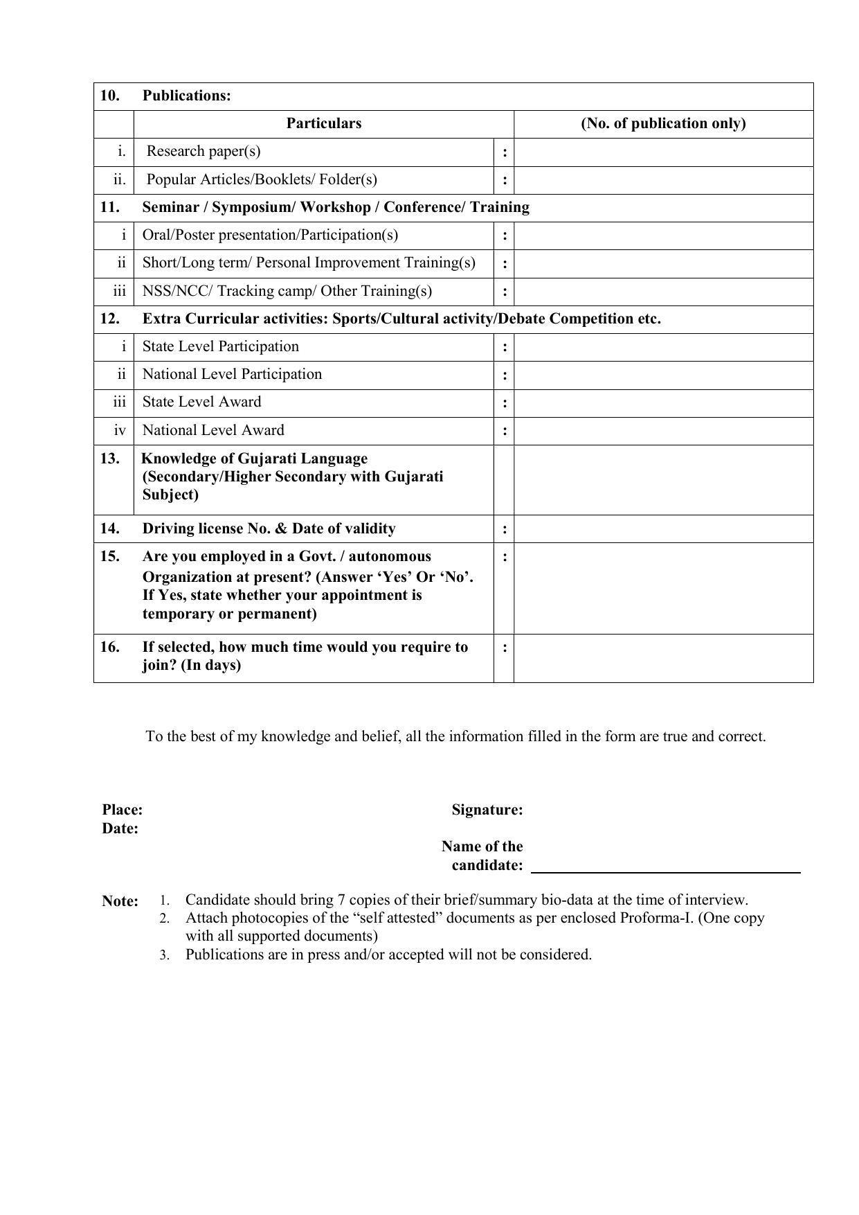 Navsari Agricultural University (NAU) Invites Application for Technical Assistant Recruitment 2022 - Page 5