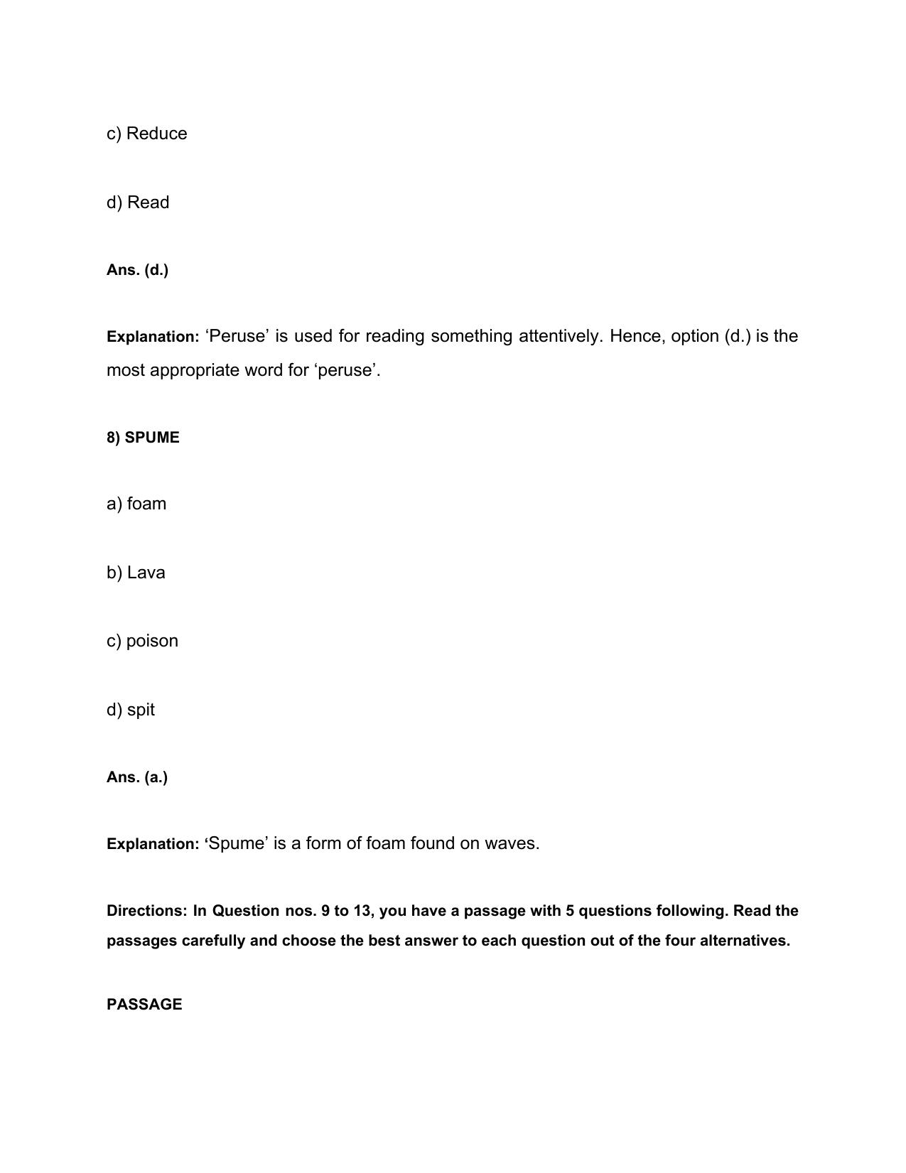 HSSC Previous Year Question Papers General English - Page 5