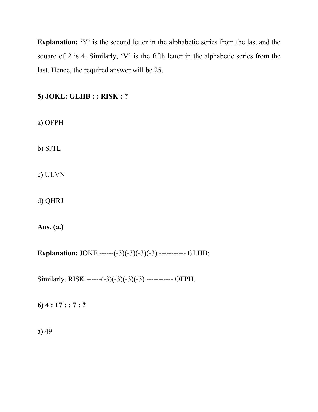 FACT Reasoning Previous Question Papers Download PDF - Page 3