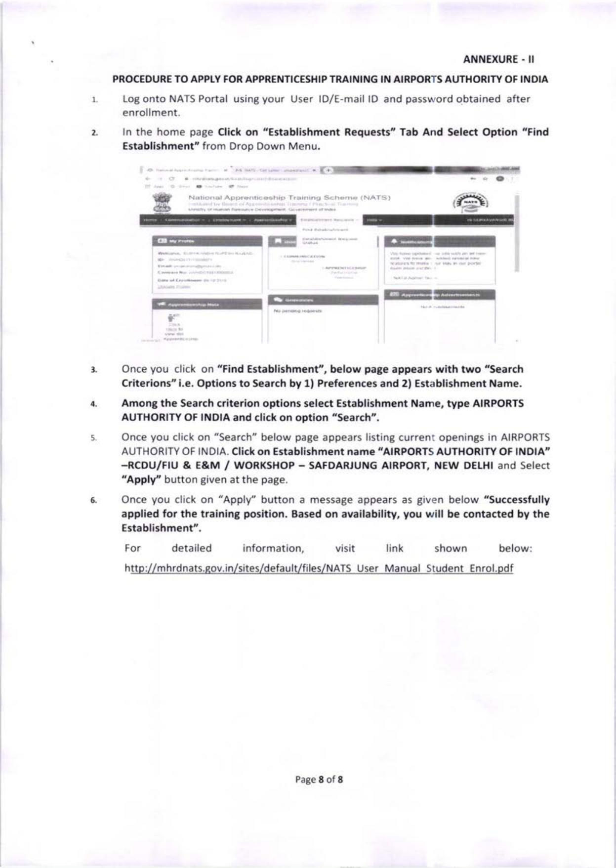Airports Authority of India Invites Application for 10 Graduate Apprentice or Diploma Apprentices Recruitment 2023 - Page 1