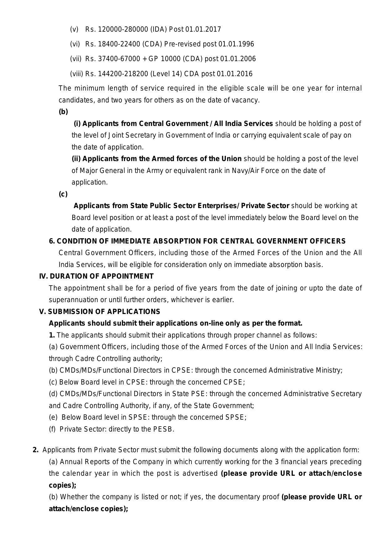 Mecon Limited Invites Application for Director Recruitment 2022 - Page 2