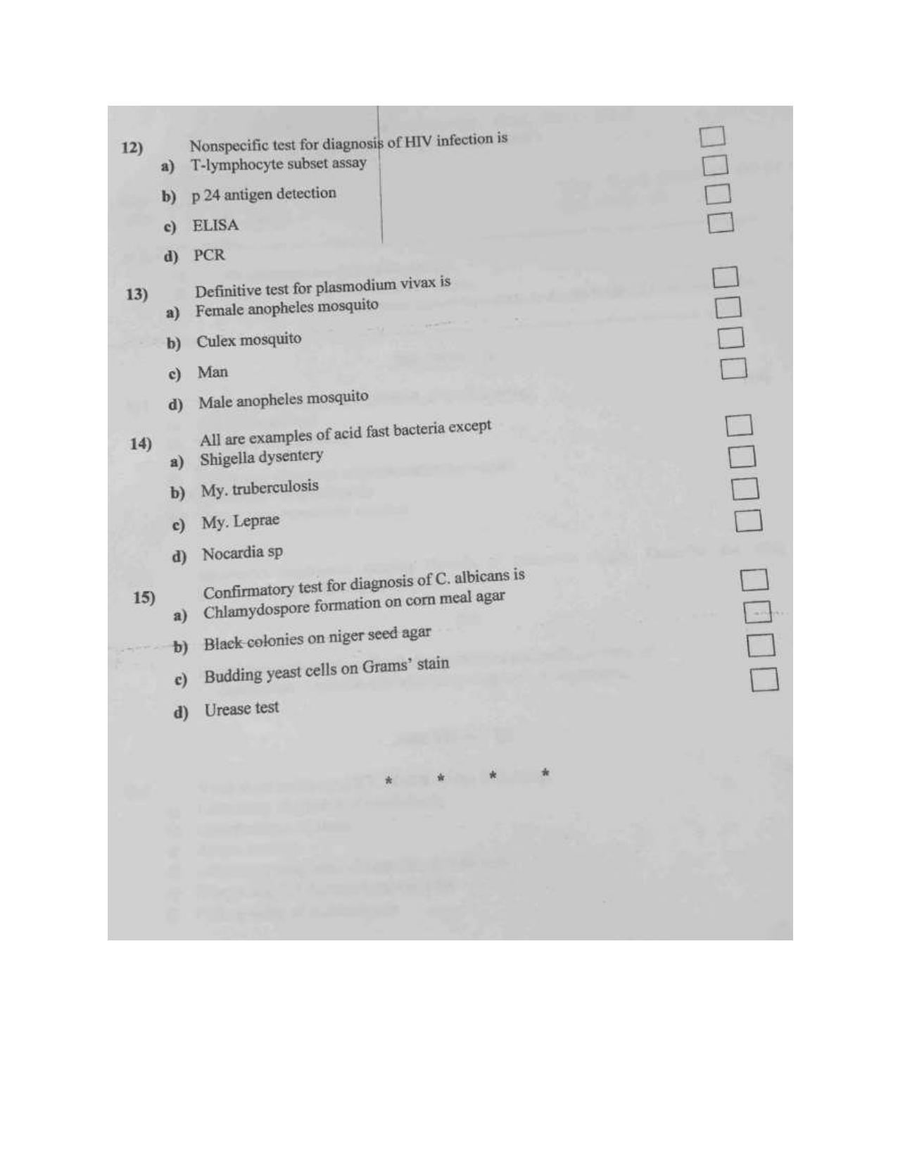 VCRC Microbiology Previous Year Question Papers - Page 7