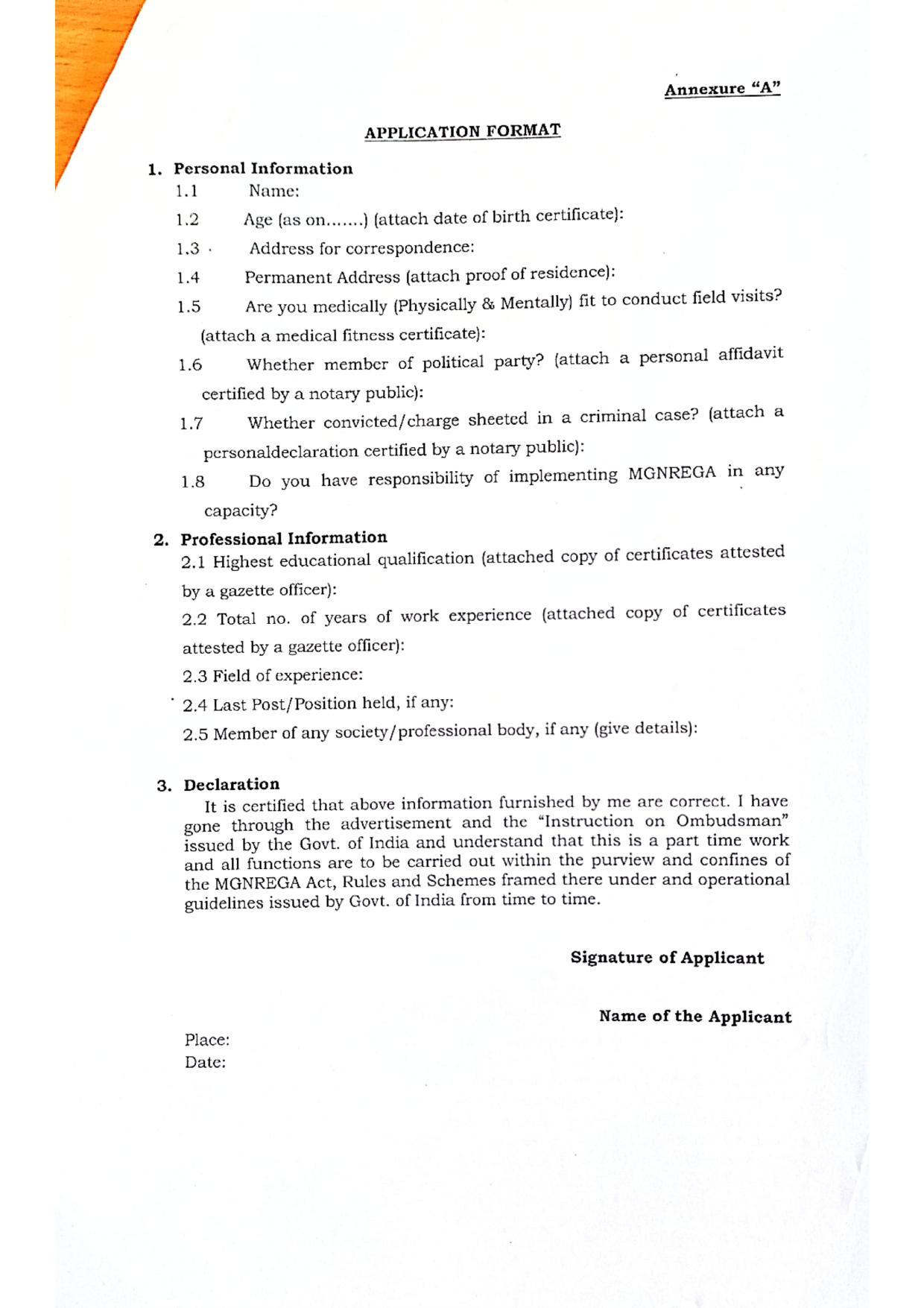 Andaman & Nicobar Administration Invites Application for Ombudsman Recruitment 2022 - Page 4