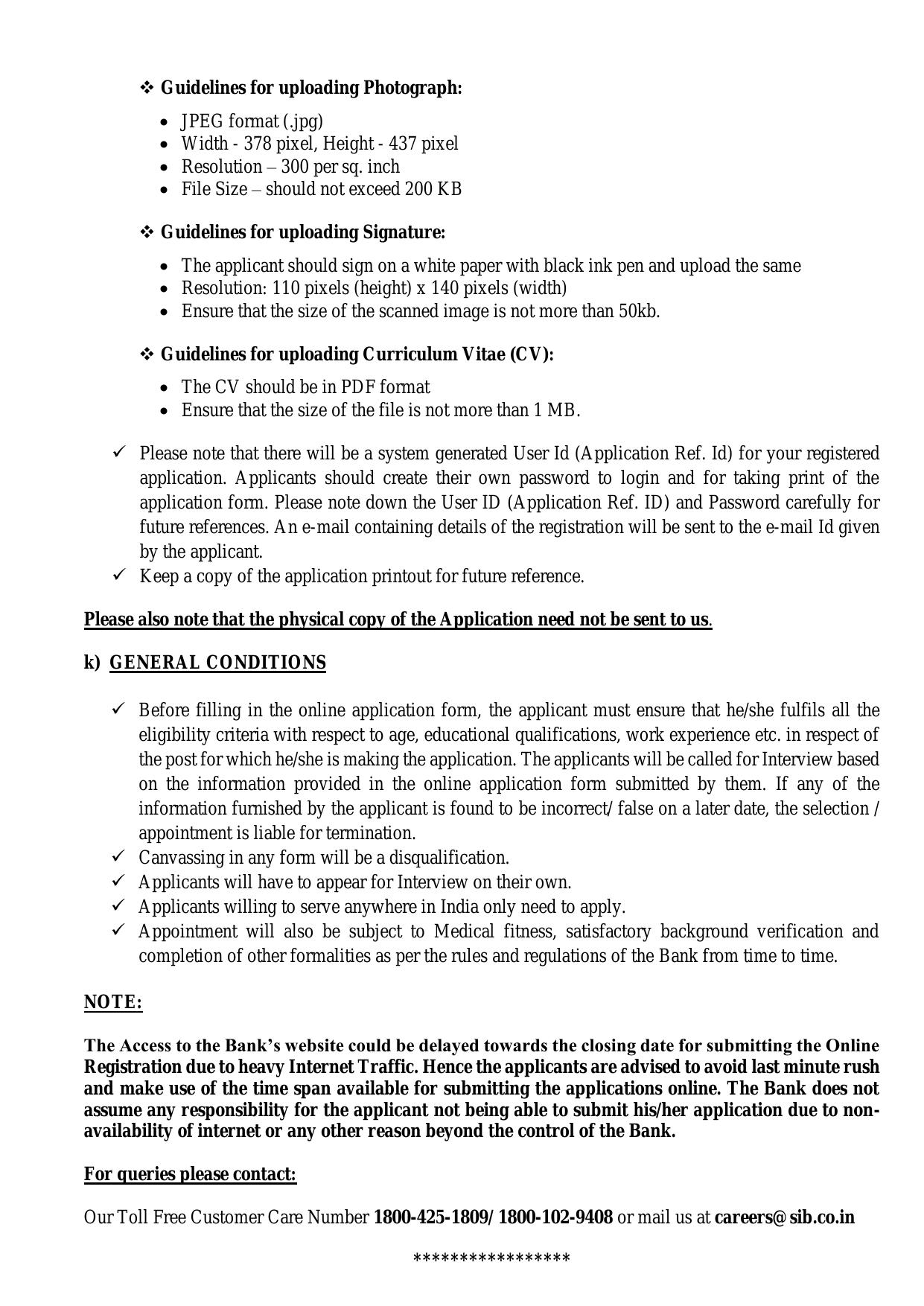 South Indian Bank Invites Application for Sales Manager Recruitment 2023 - Page 4