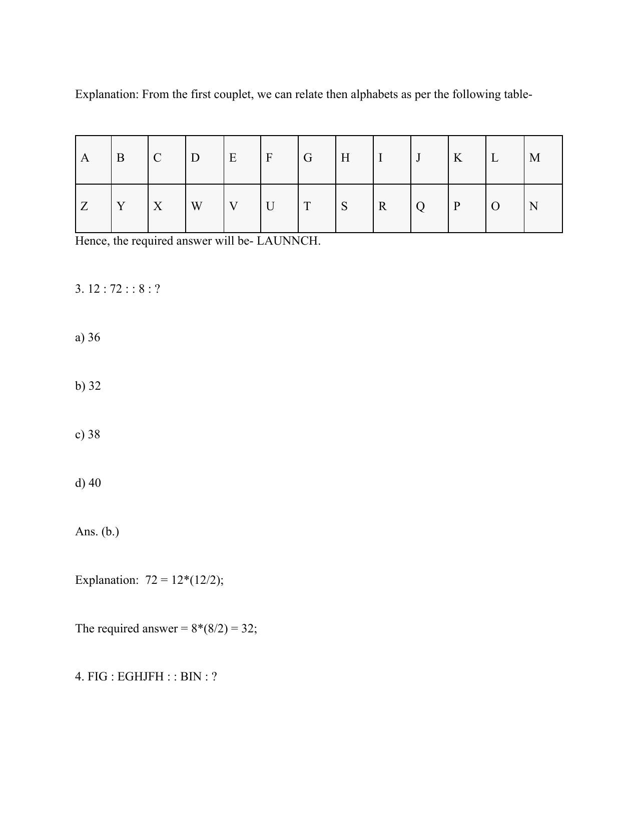 Reasoning VCRC Technical Assistant Previous Papers - Page 3