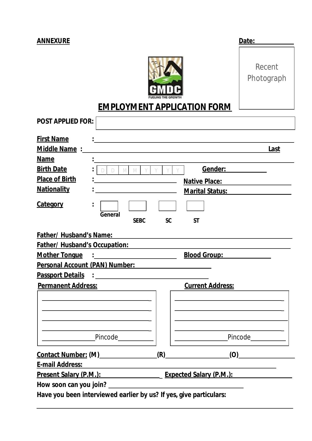 Gujarat Mineral Development Corporation (GMDC) Invites Application for 3 Assistant Manager Recruitment 2023 - Page 2