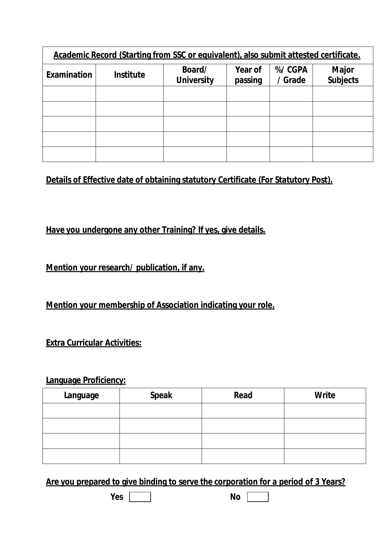 Gujarat Mineral Development Corporation (GMDC) Invites Application for 3 Assistant Manager Recruitment 2023 - Page 5