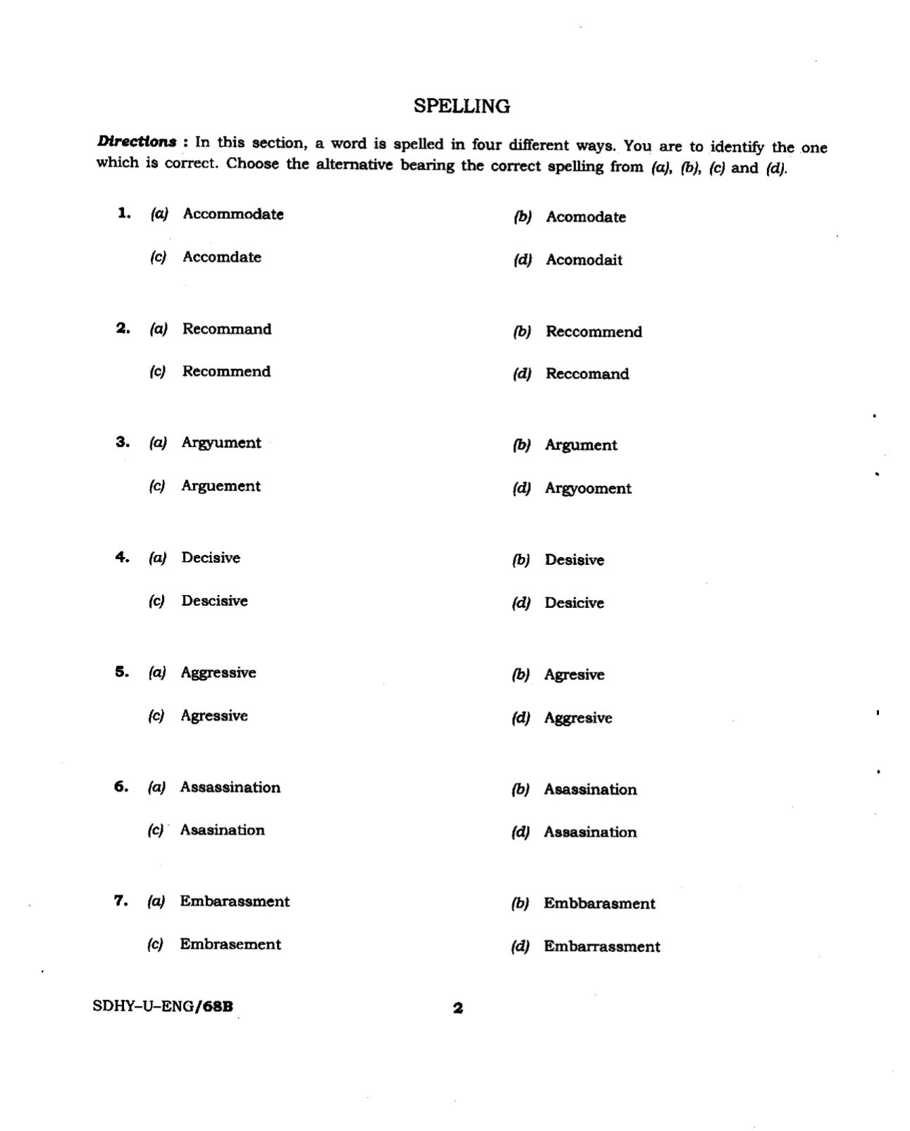 Visakhapatnam Cooperative Bank PO Previous Papers - Page 8