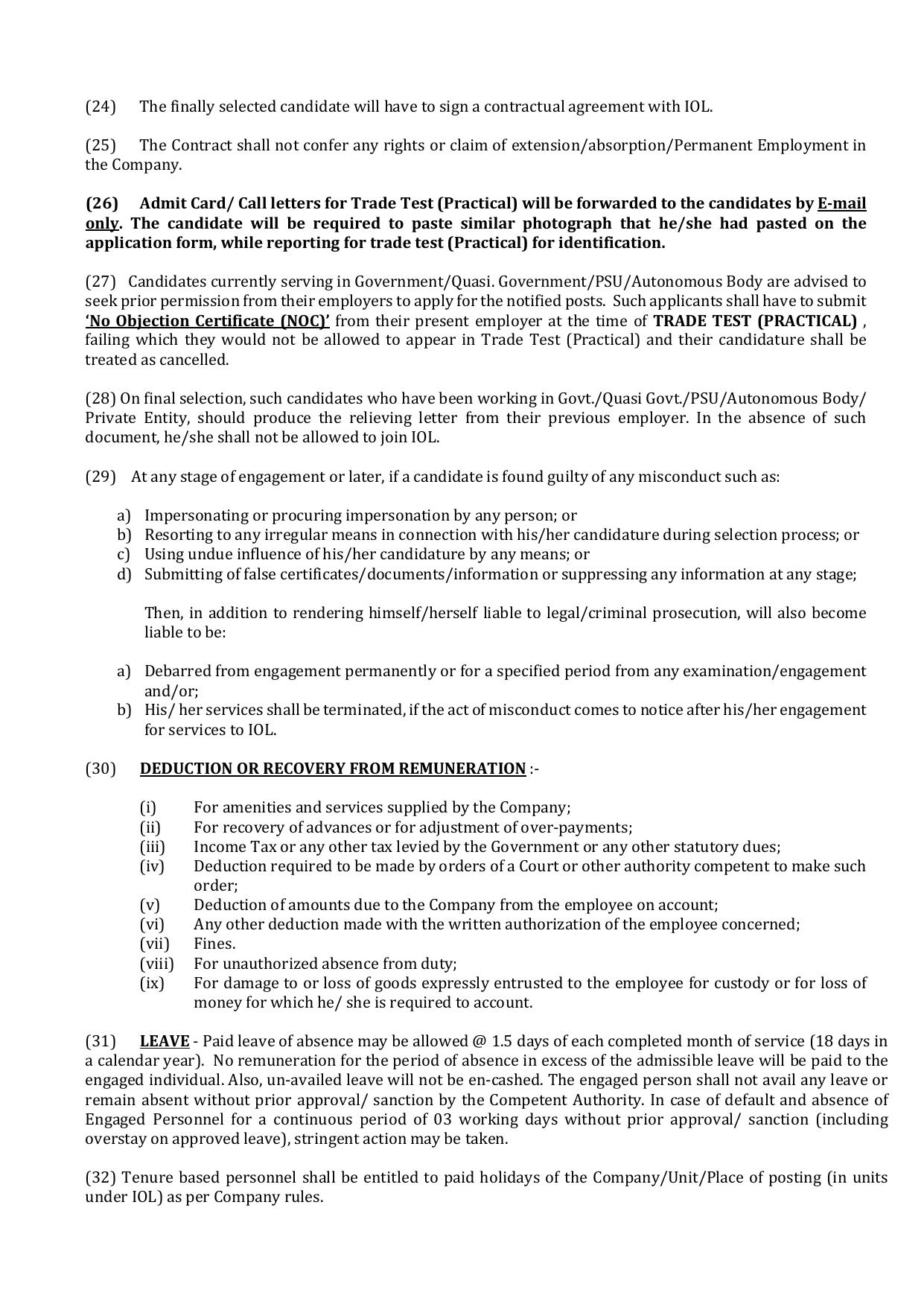 India Optel Limited Recruitment 2026 - 149 Project Technicia, Apply Online @ ddpdoo.gov.in - Page 8