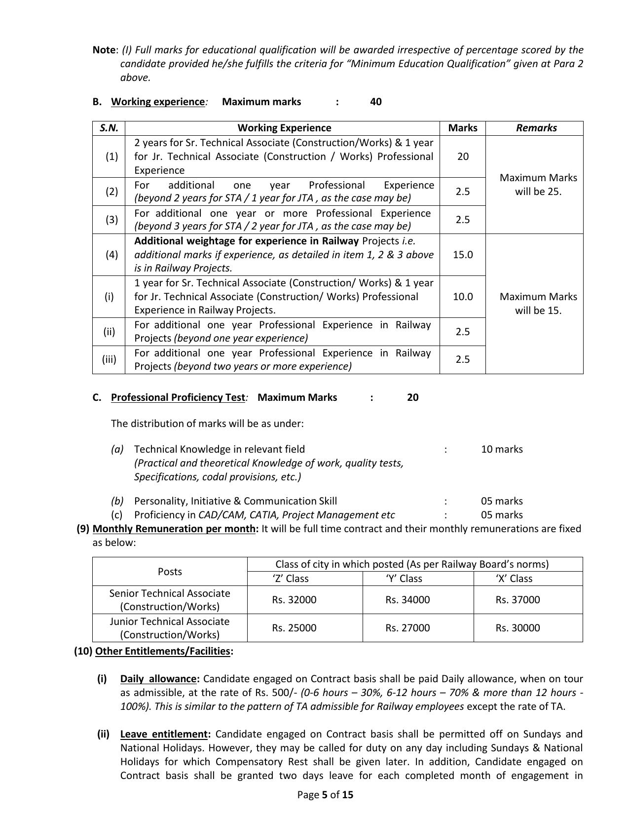 West Central Railway (WCR) Technical Supervisor Recruitment 2023 - Page 9
