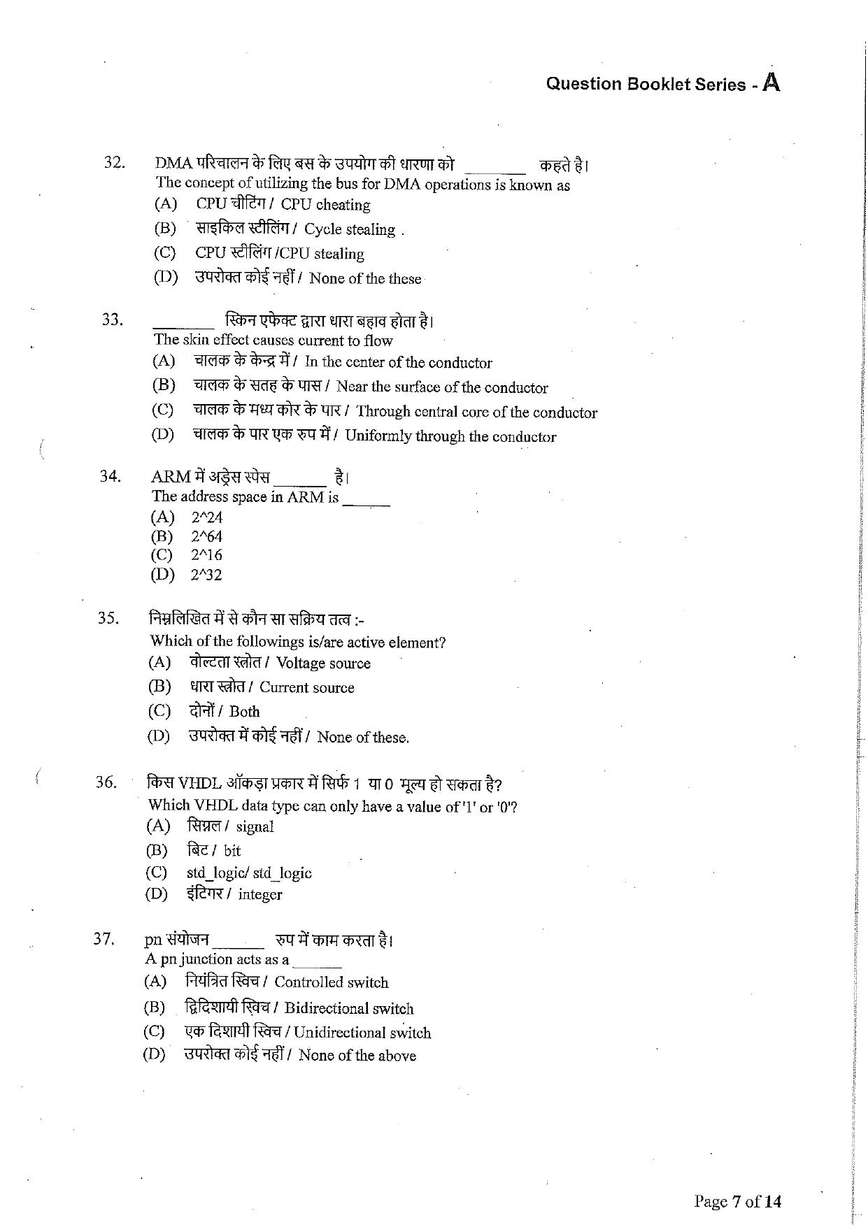 VCRC Technical Assistant Electrical Previous Papers - Page 6