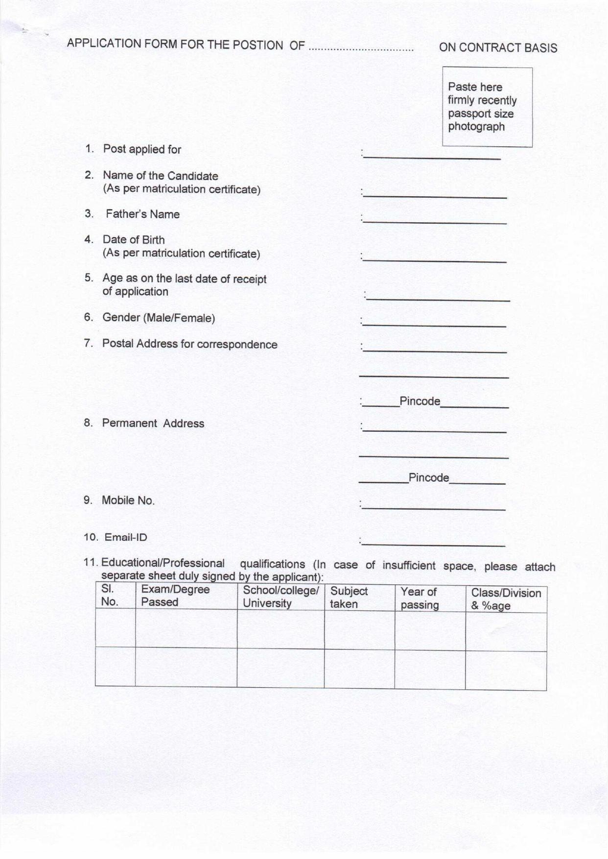 National Commission for Women Invites Application for Support Engineer Recruitment 2022 - Page 2