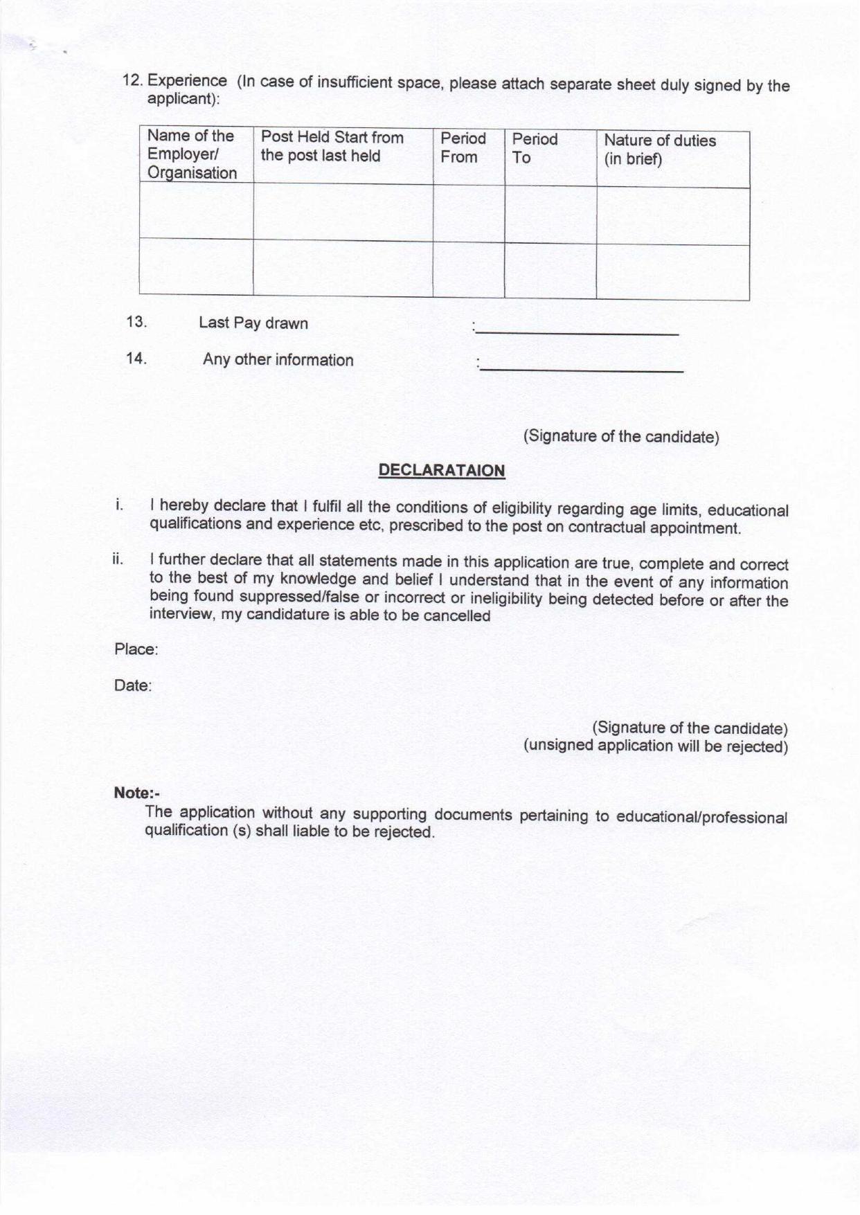 National Commission for Women Invites Application for Support Engineer Recruitment 2022 - Page 4