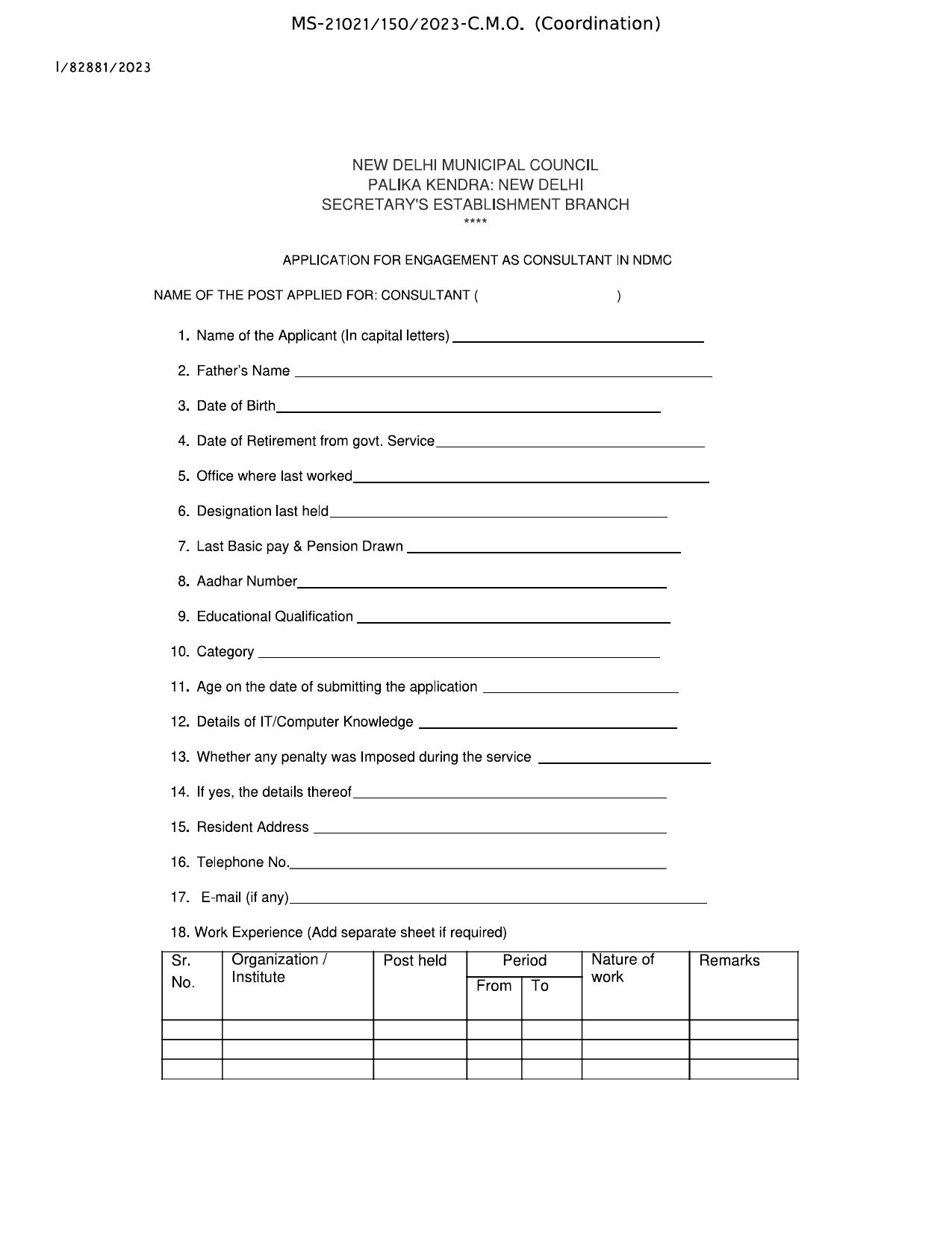 NDMC Pharmacist, Laboratory Technician and Various Posts Recruitment 2023 - Page 2