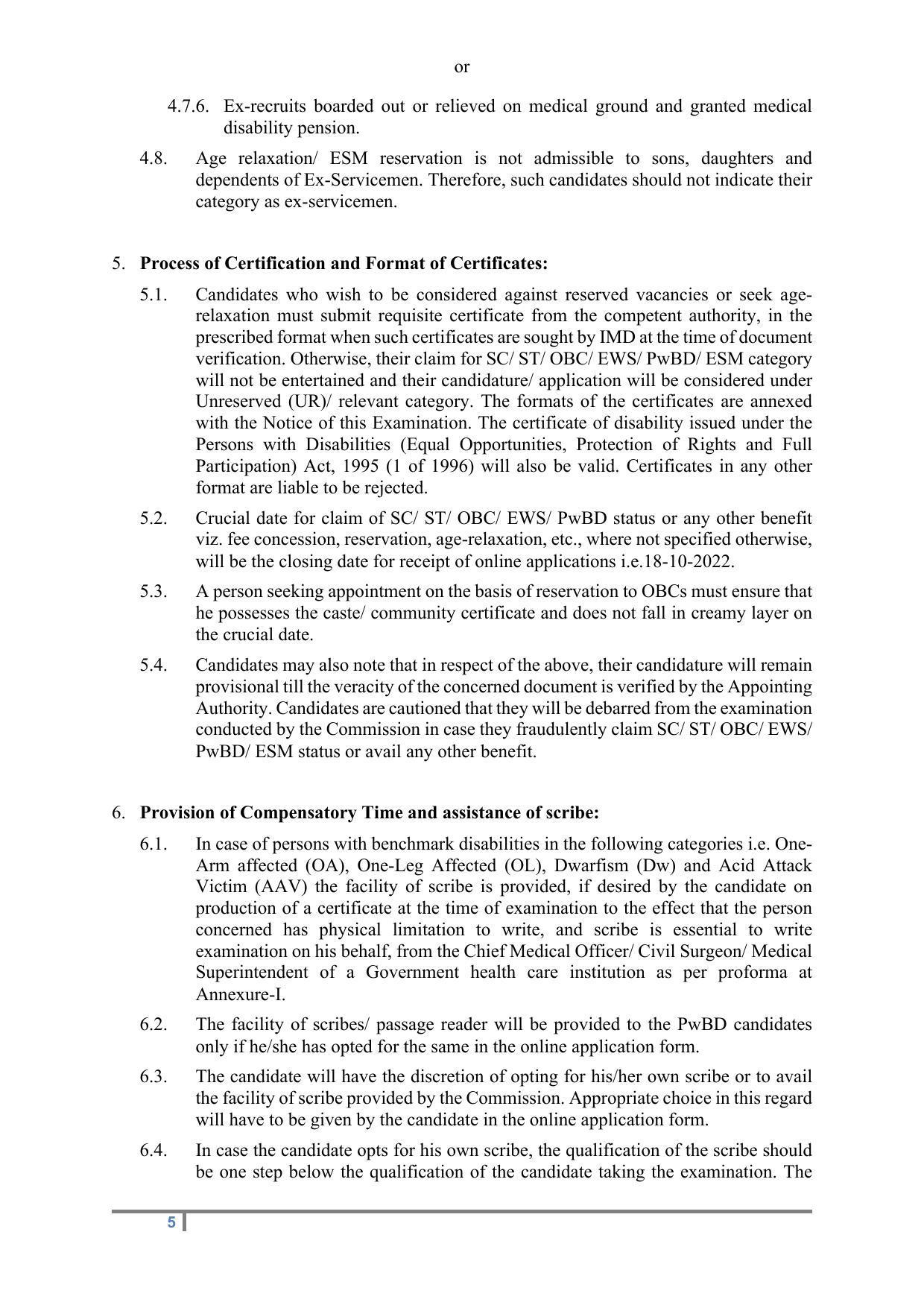 Staff Selection Commission (SSC) Scientific Assistant Recruitment 2022 - Page 21