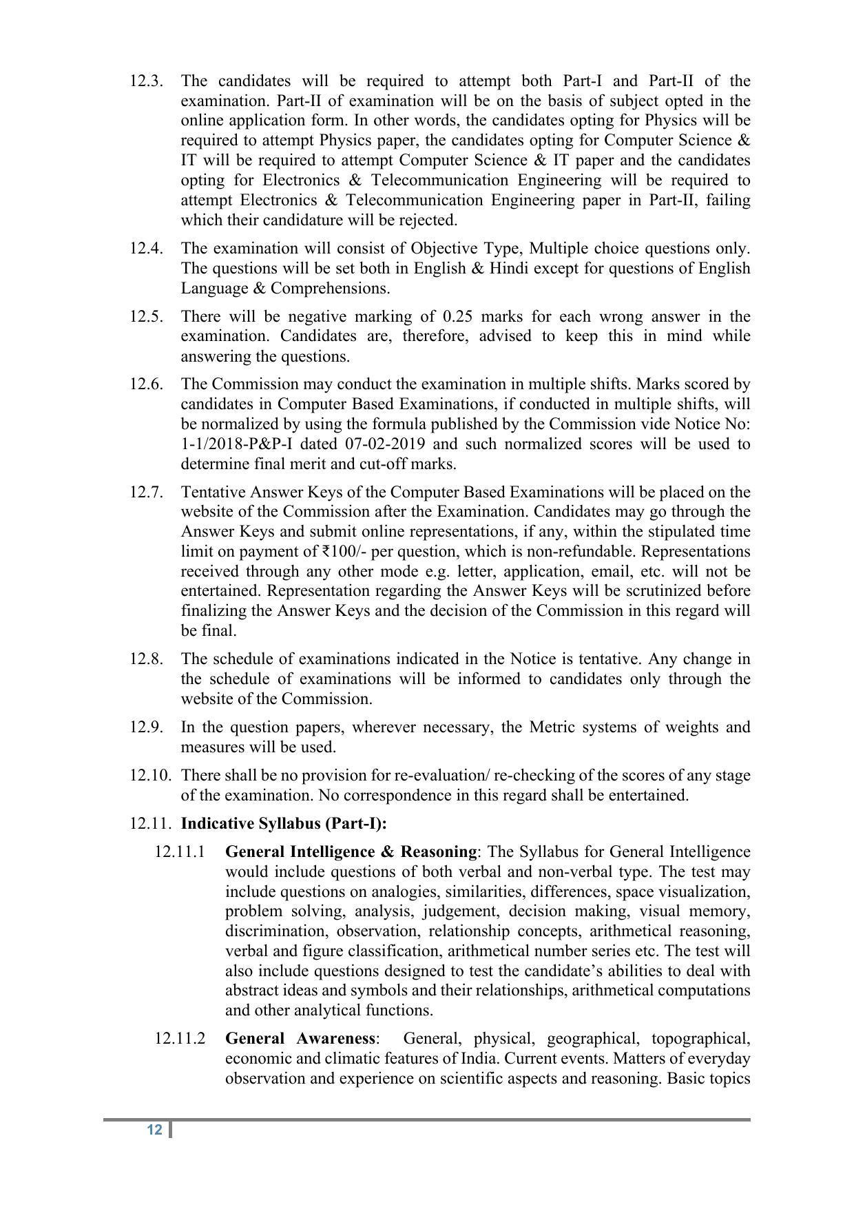 Staff Selection Commission (SSC) Scientific Assistant Recruitment 2022 - Page 23