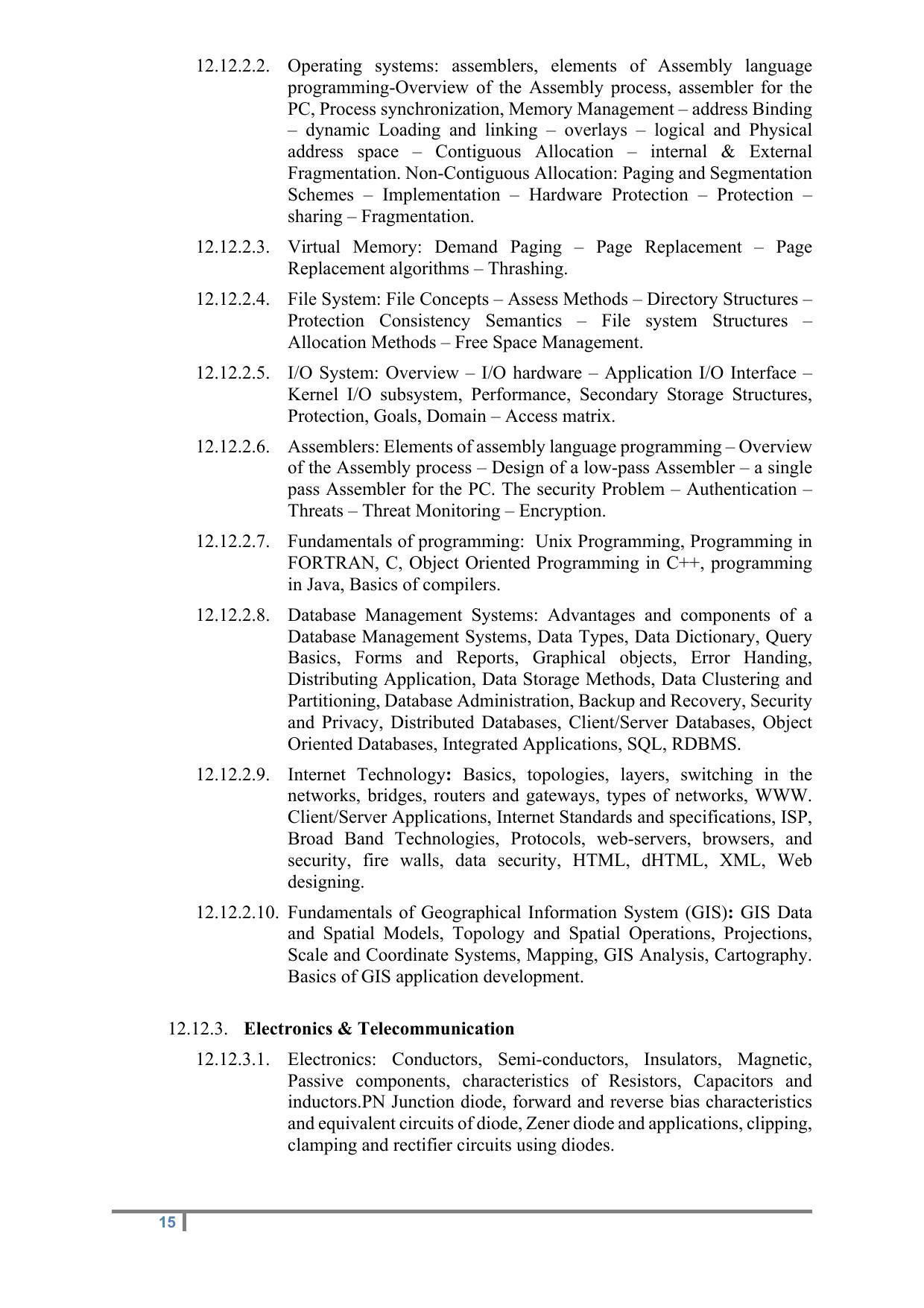 Staff Selection Commission (SSC) Scientific Assistant Recruitment 2022 - Page 16