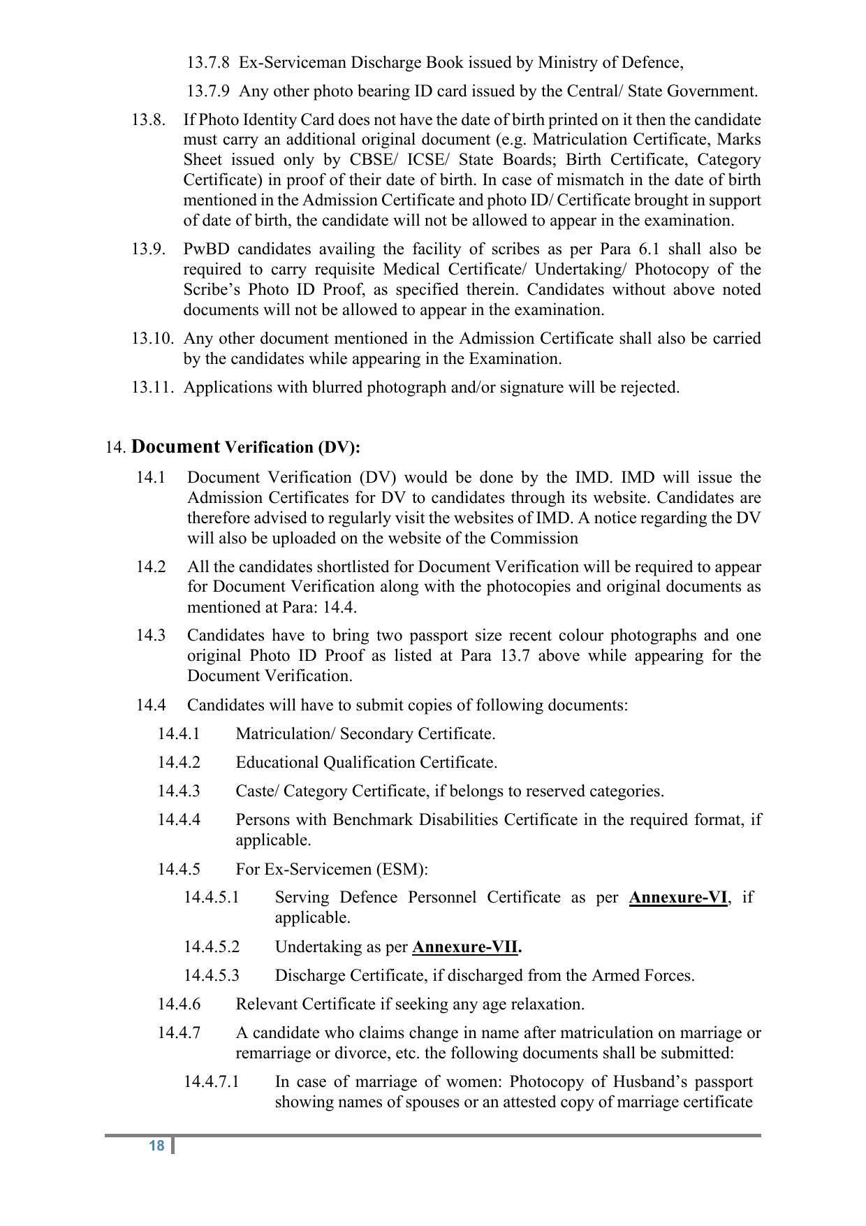 Staff Selection Commission (SSC) Scientific Assistant Recruitment 2022 - Page 37