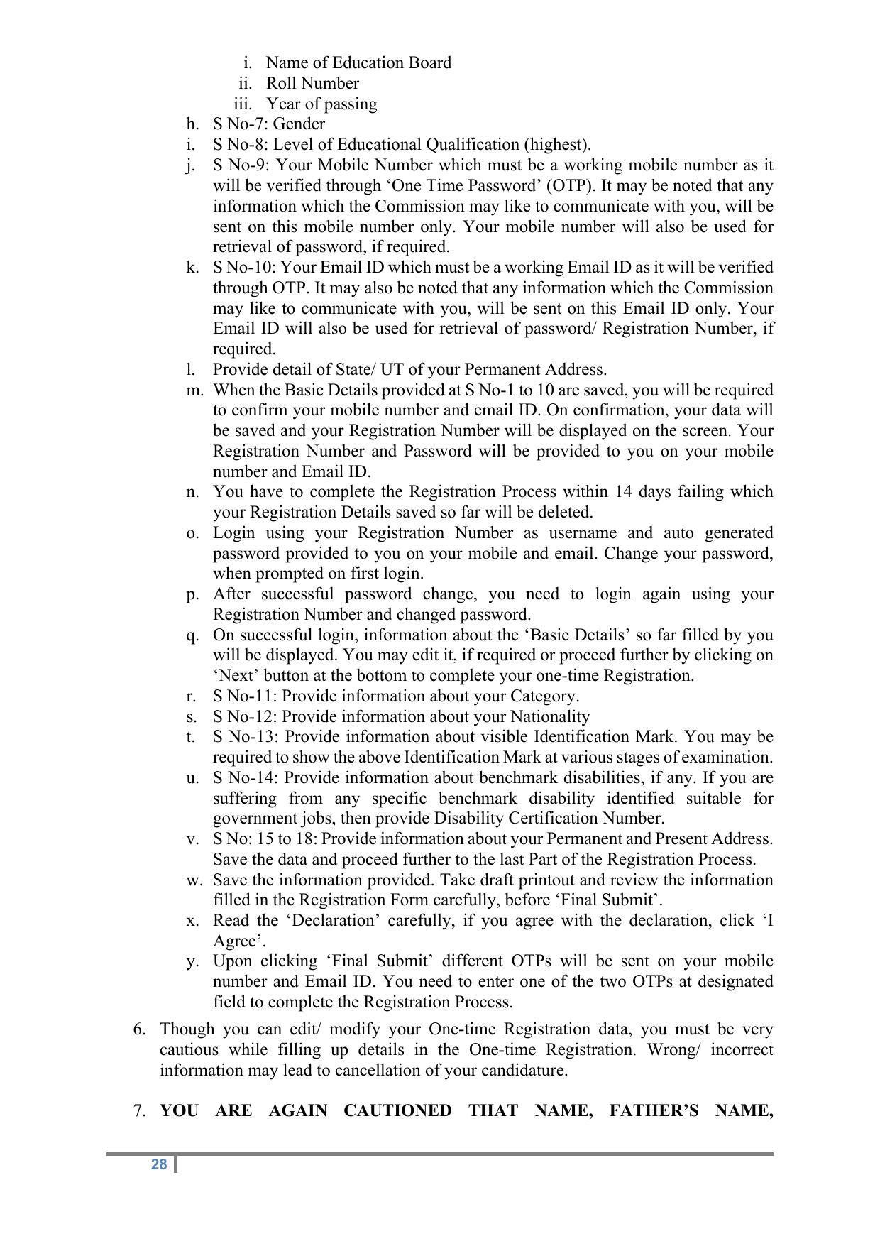 Staff Selection Commission (SSC) Scientific Assistant Recruitment 2022 - Page 7