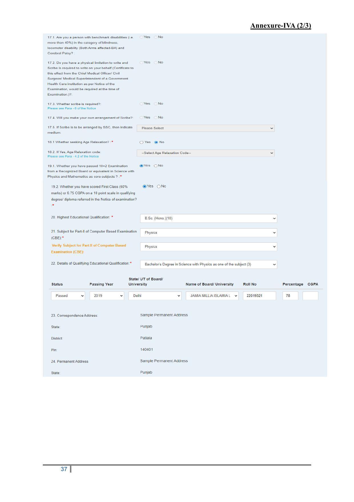 Staff Selection Commission (SSC) Scientific Assistant Recruitment 2022 - Page 17