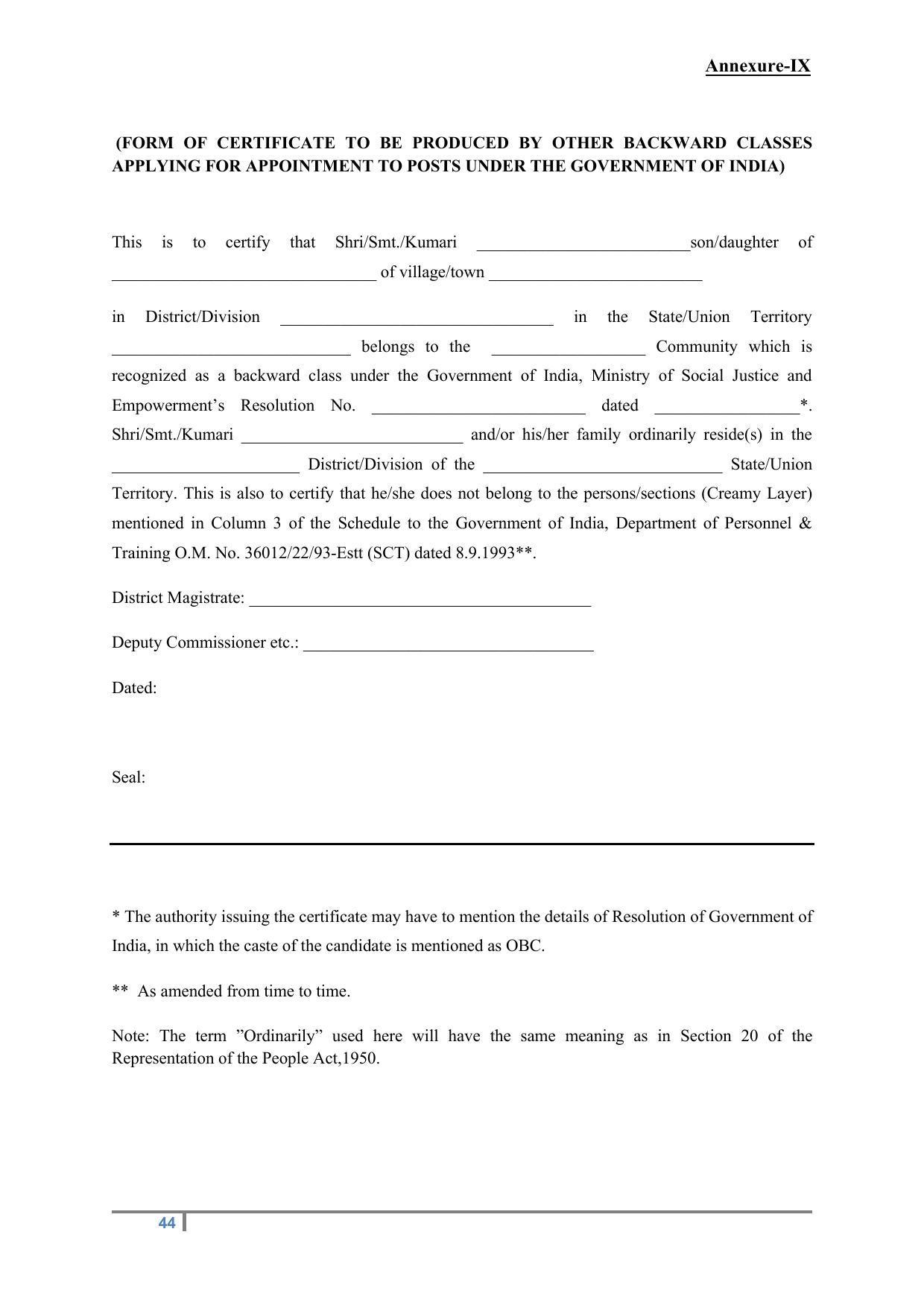 Staff Selection Commission (SSC) Scientific Assistant Recruitment 2022 - Page 10