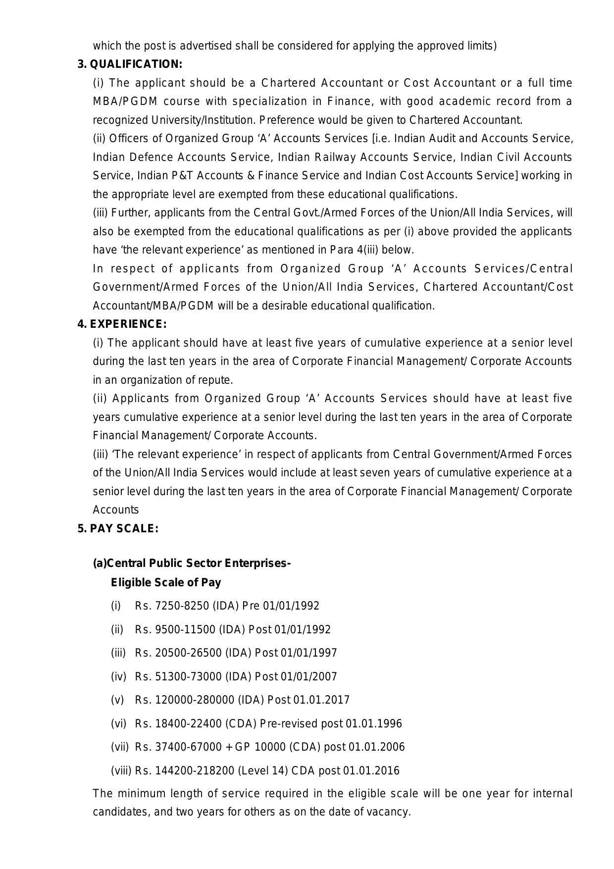 Solar Energy Corporation of India (SECI) Invites Application for Director Recruitment 2022 - Page 2