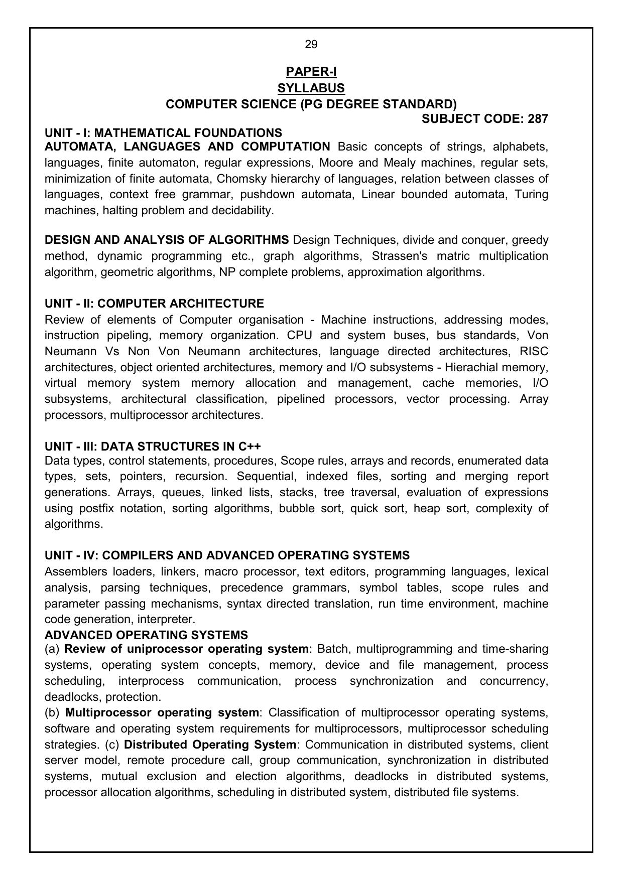 TNPSC Junior Scientific Officer Syllabus & Exam Pattern PDF (Paper I, II)  - Page 4