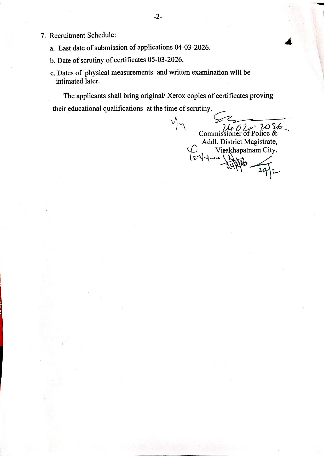 AP Home Guards Recruitment 2026 - Full Notification, Eligibility, Salary, Last Date - Page 2