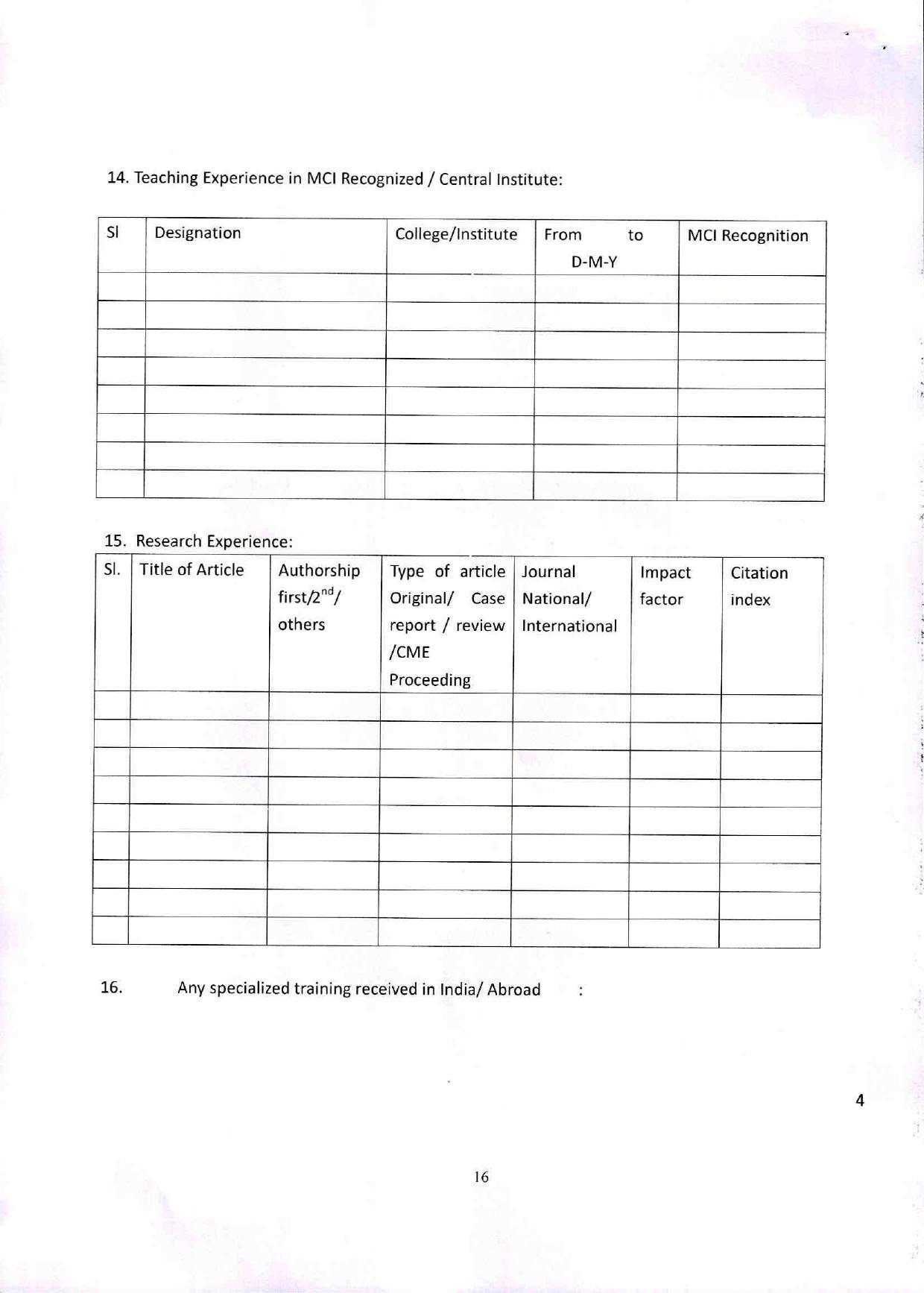 Nizams Institute of Medical Sciences (NIMS) Invites Application for 46 Assistant Professor Recruitment 2022 - Page 2