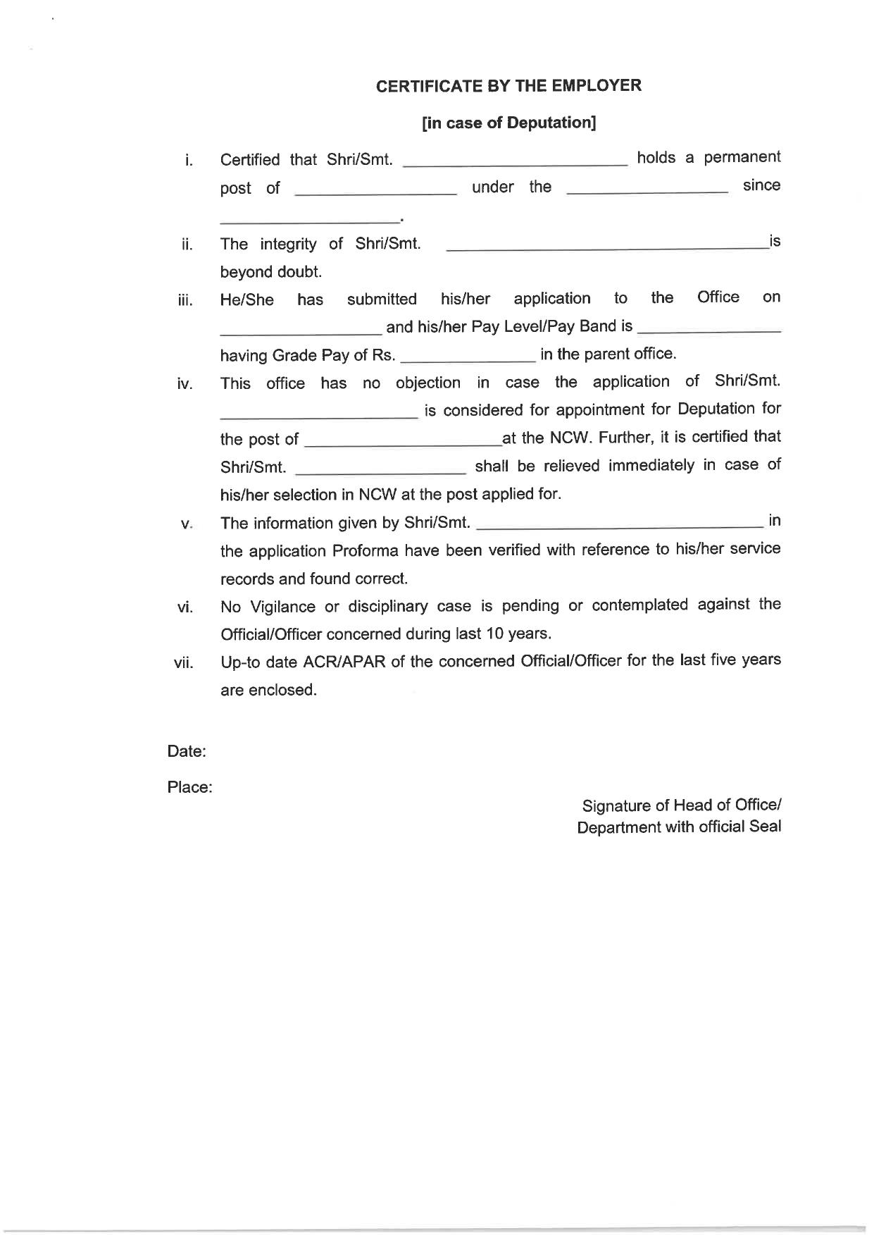 National Commission for Women Invites Application for 12 Under Secretary, Assistant Law Officer, More Vacancies Recruitment 2023 - Page 4