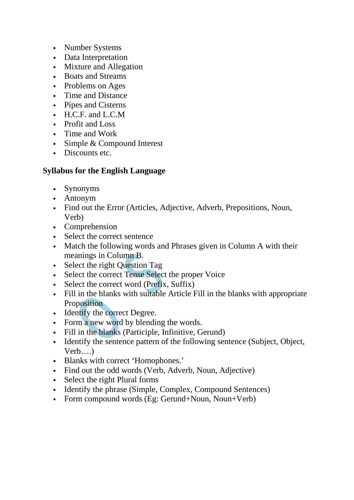 MCGM Secondary Engineer Syllabus - Page 2