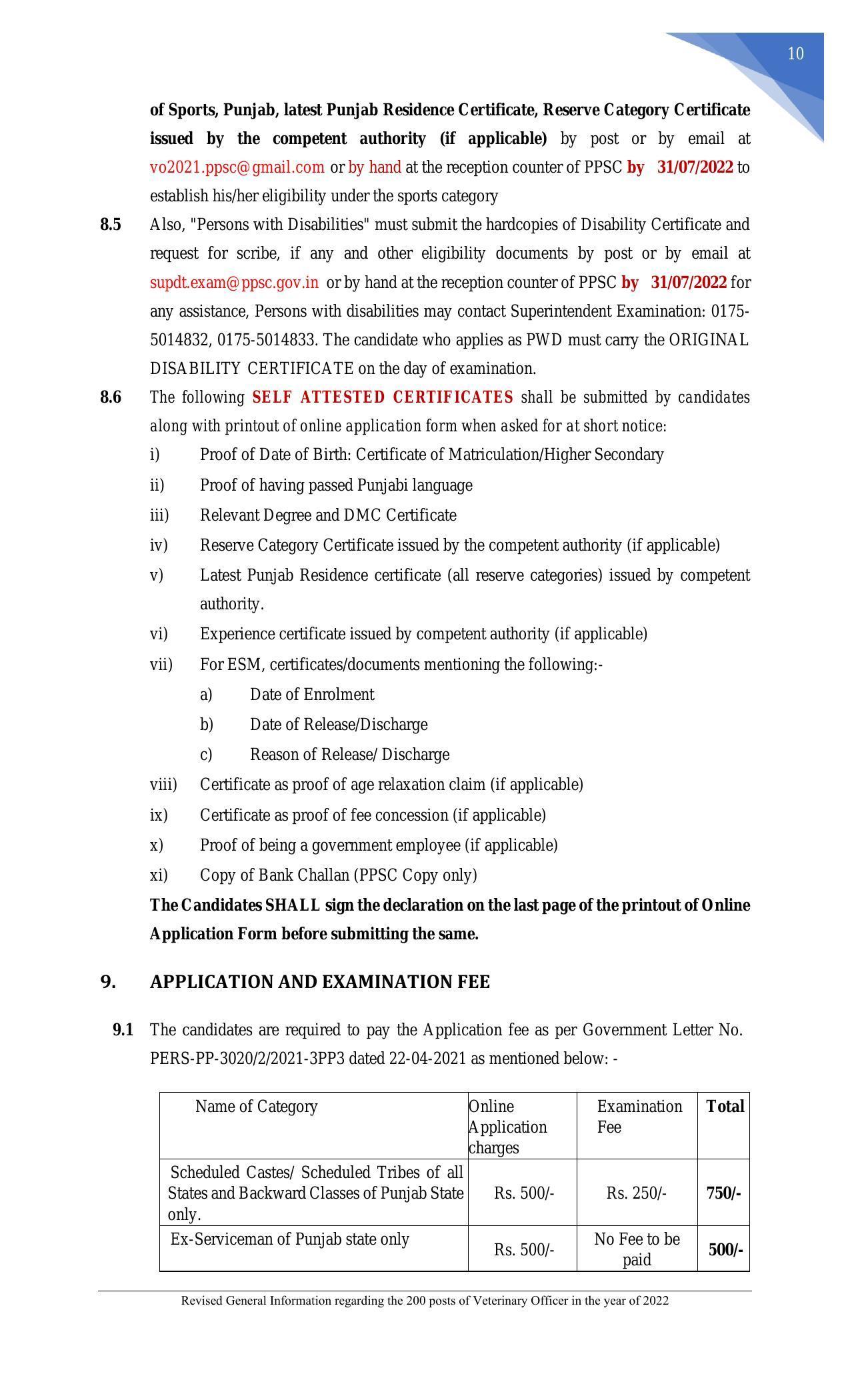 Punjab Public Service Commission Veterinary Officer Recruitment 2022 - Page 17