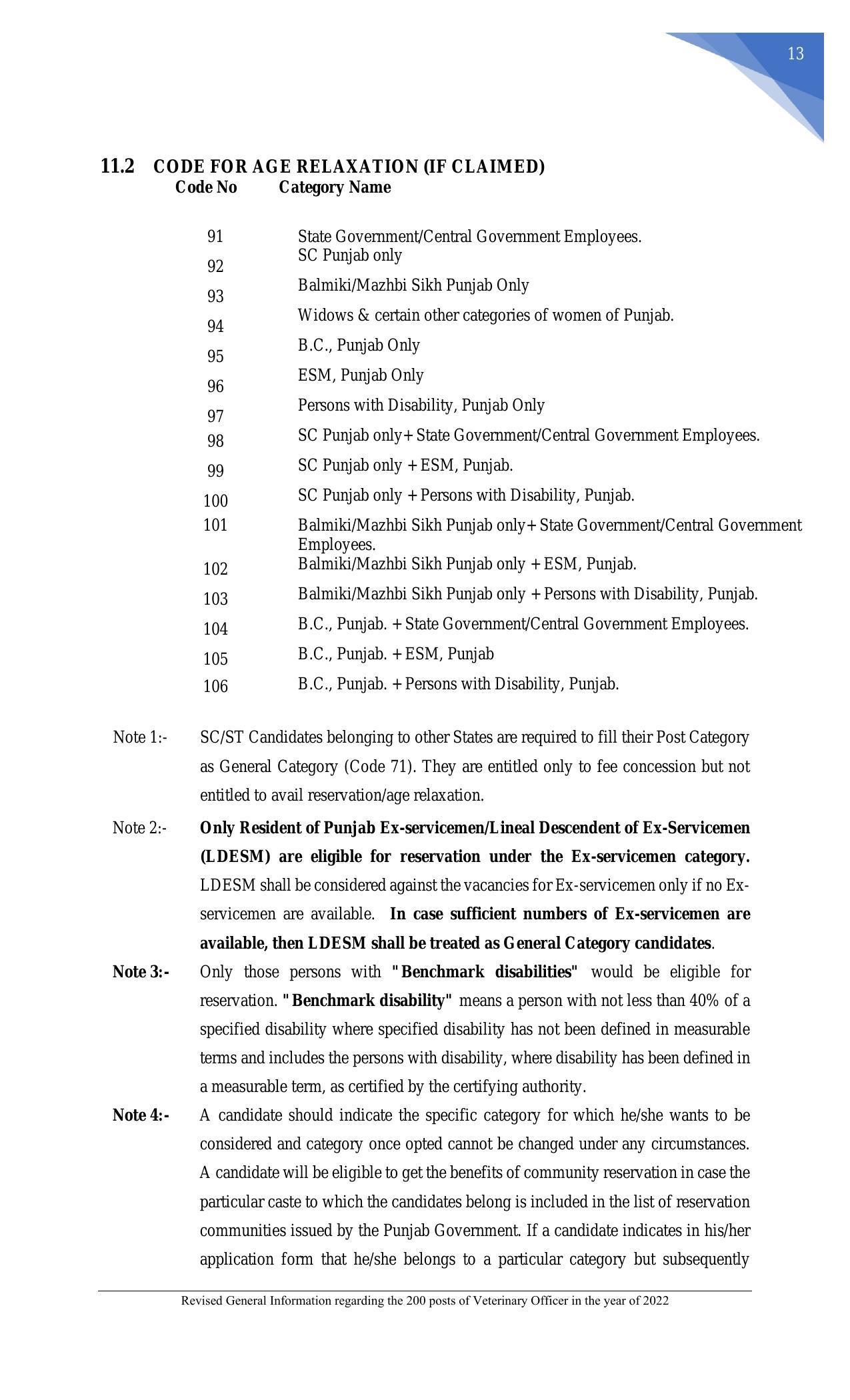 Punjab Public Service Commission Veterinary Officer Recruitment 2022 - Page 35