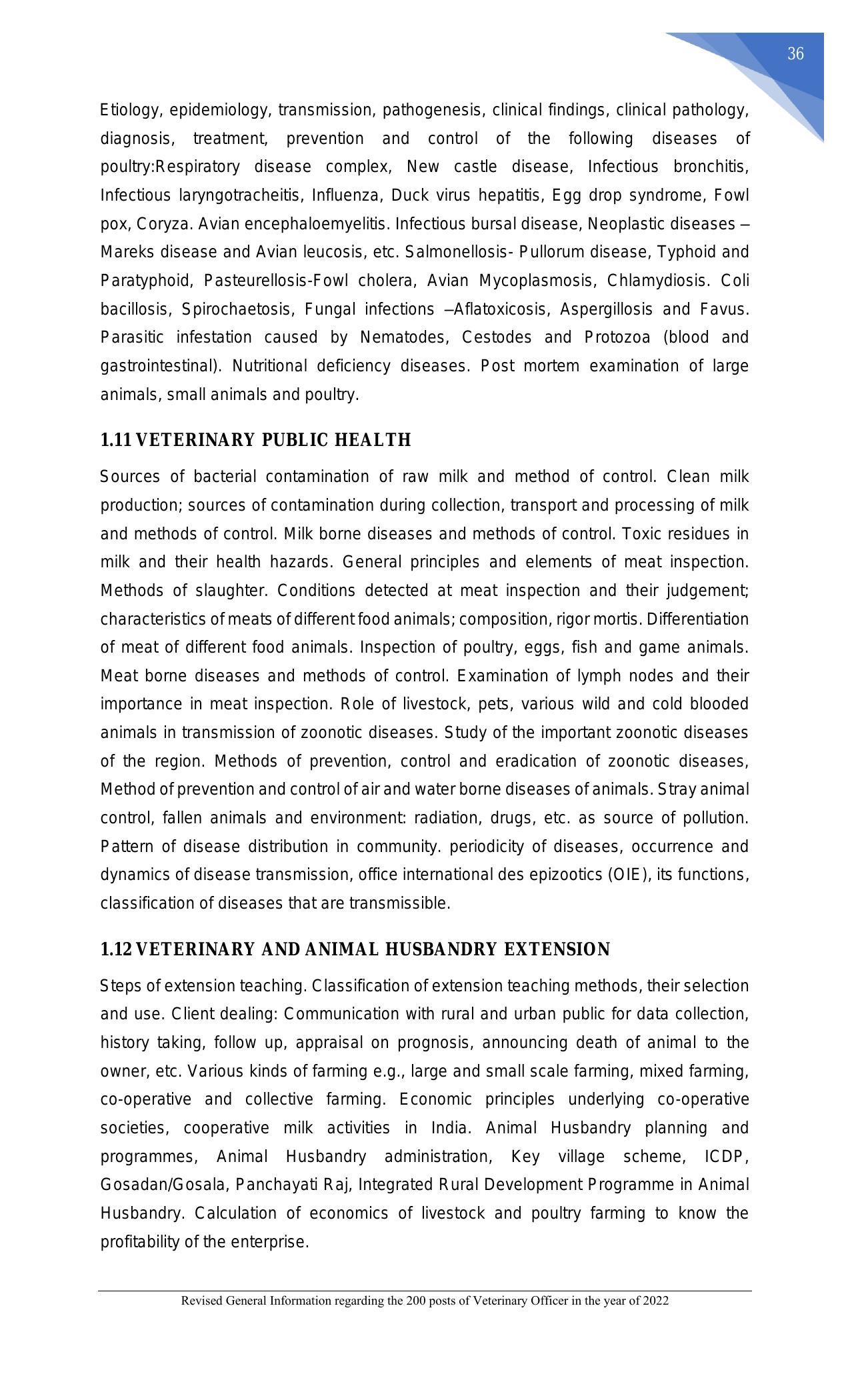 Punjab Public Service Commission Veterinary Officer Recruitment 2022 - Page 14