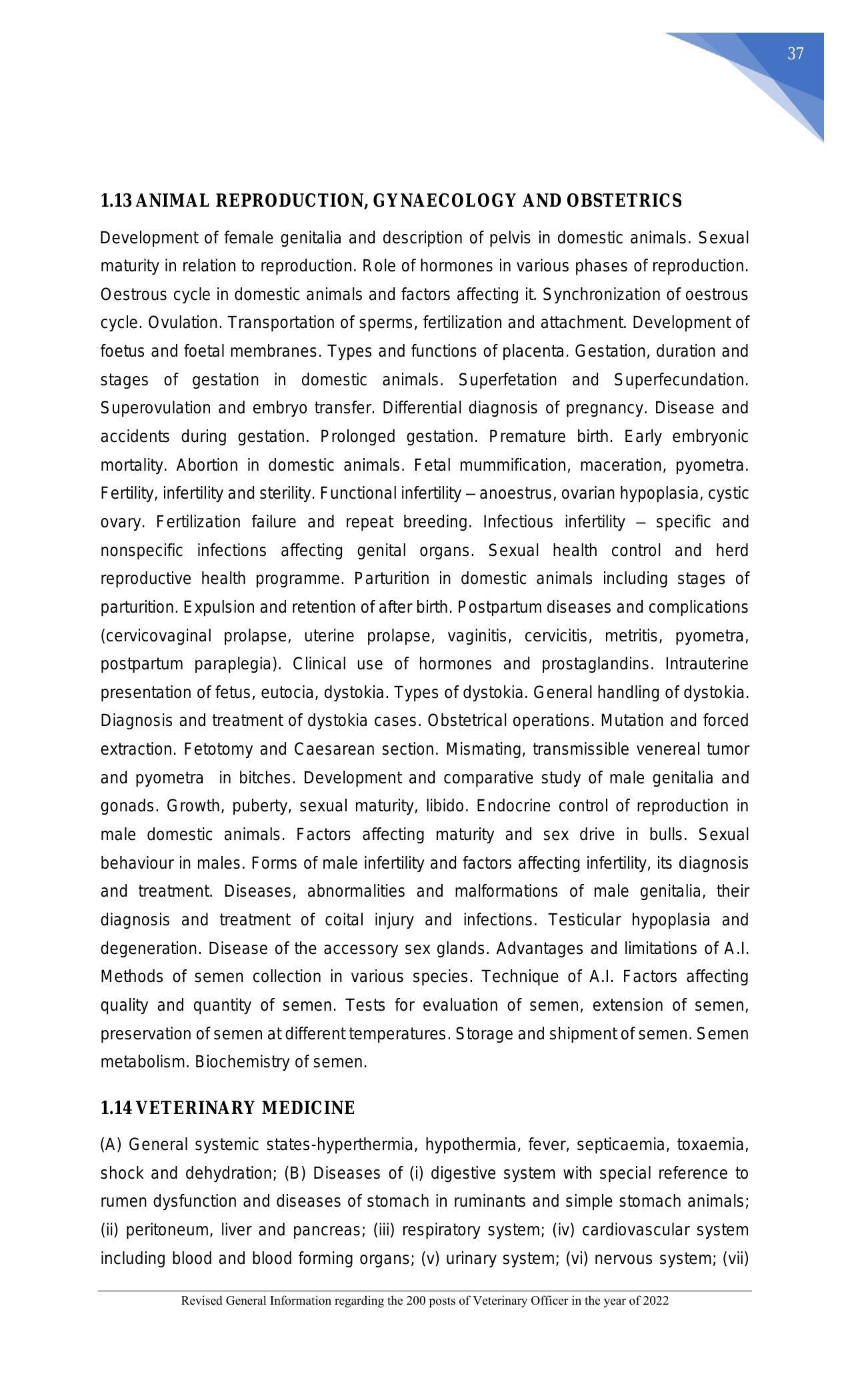 Punjab Public Service Commission Veterinary Officer Recruitment 2022 - Page 16